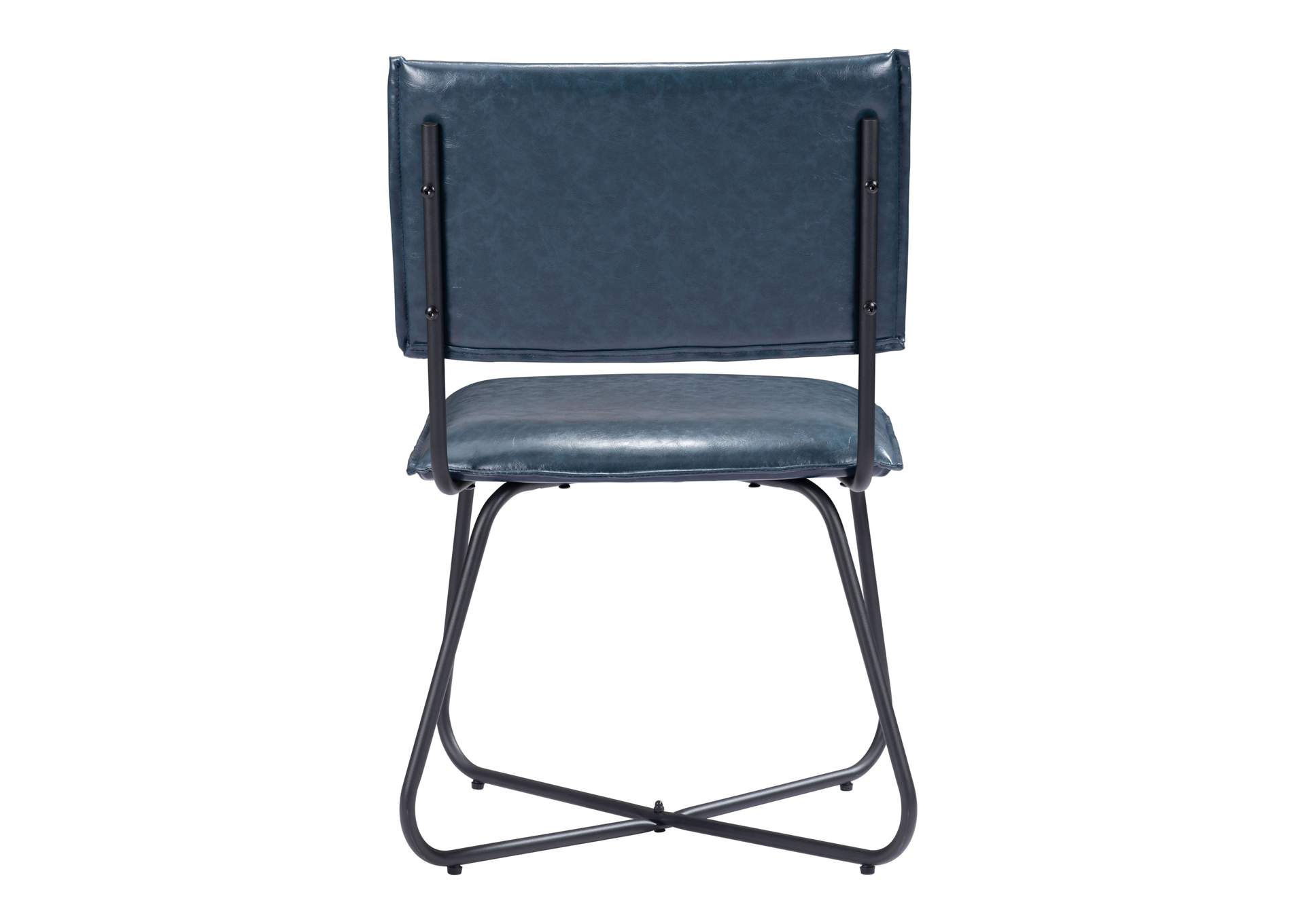 Grantham Dining Chair (Set Of 2) Vintage Dark Blue,Zuo