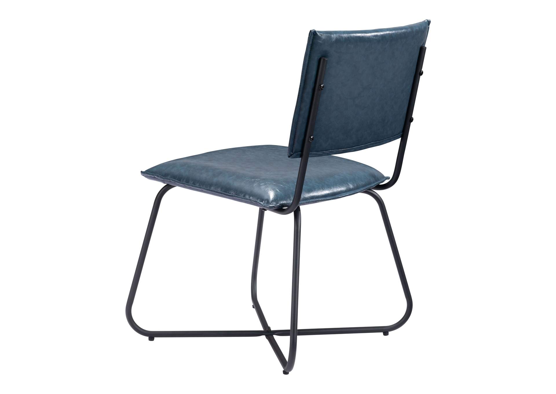 Grantham Dining Chair (Set Of 2) Vintage Dark Blue,Zuo