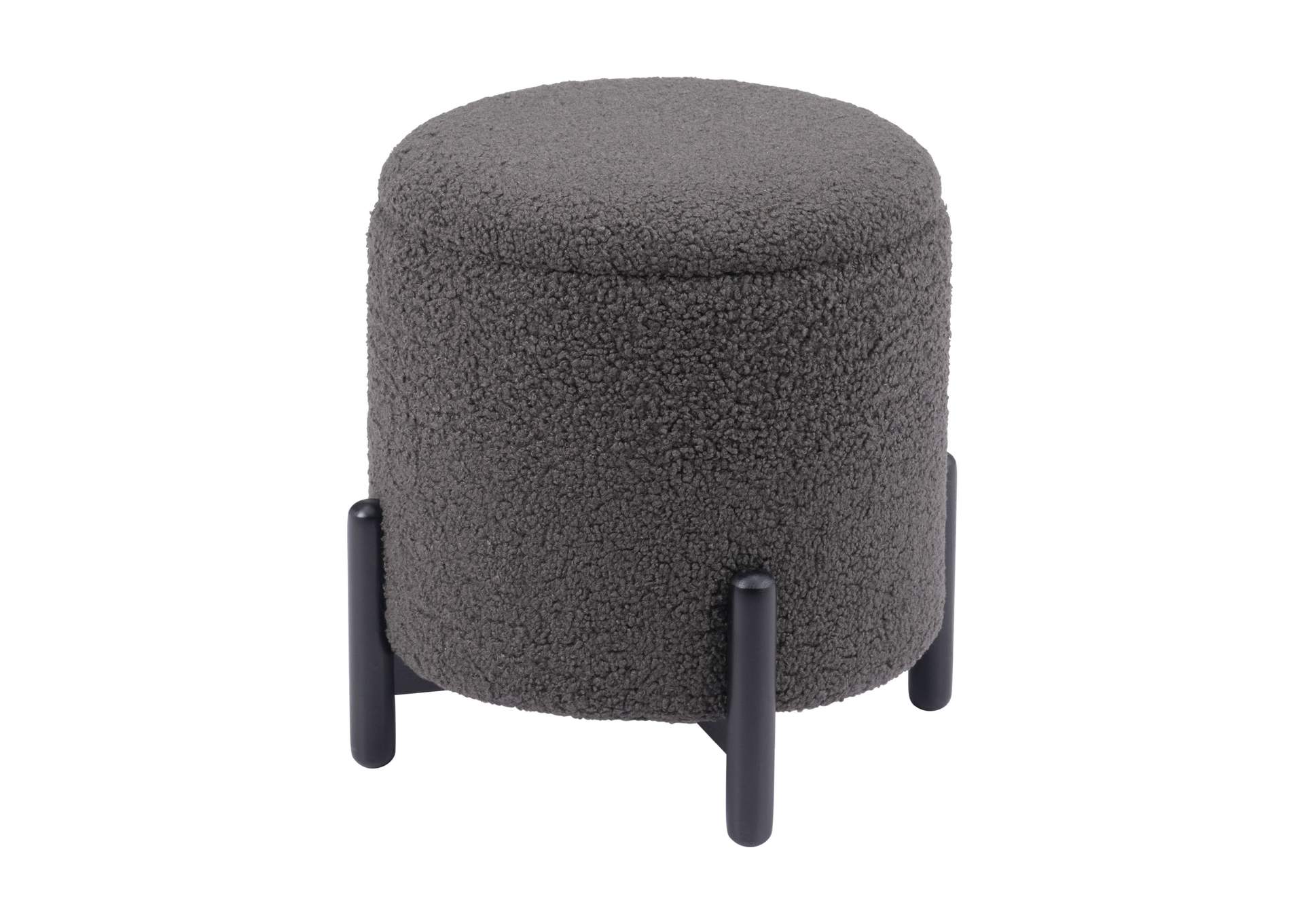 Calistoga Ottoman Dark Gray,Zuo