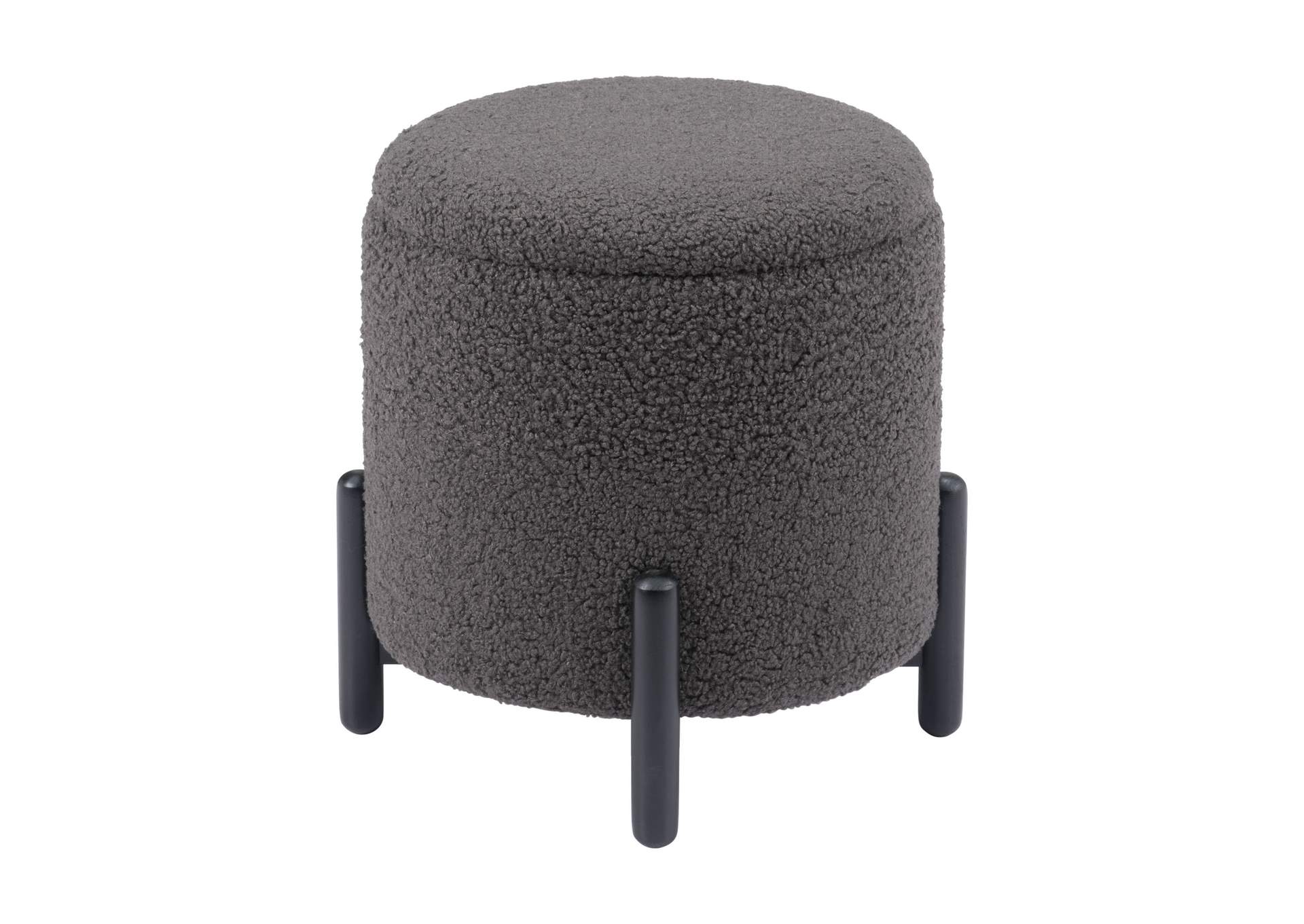 Calistoga Ottoman Dark Gray,Zuo