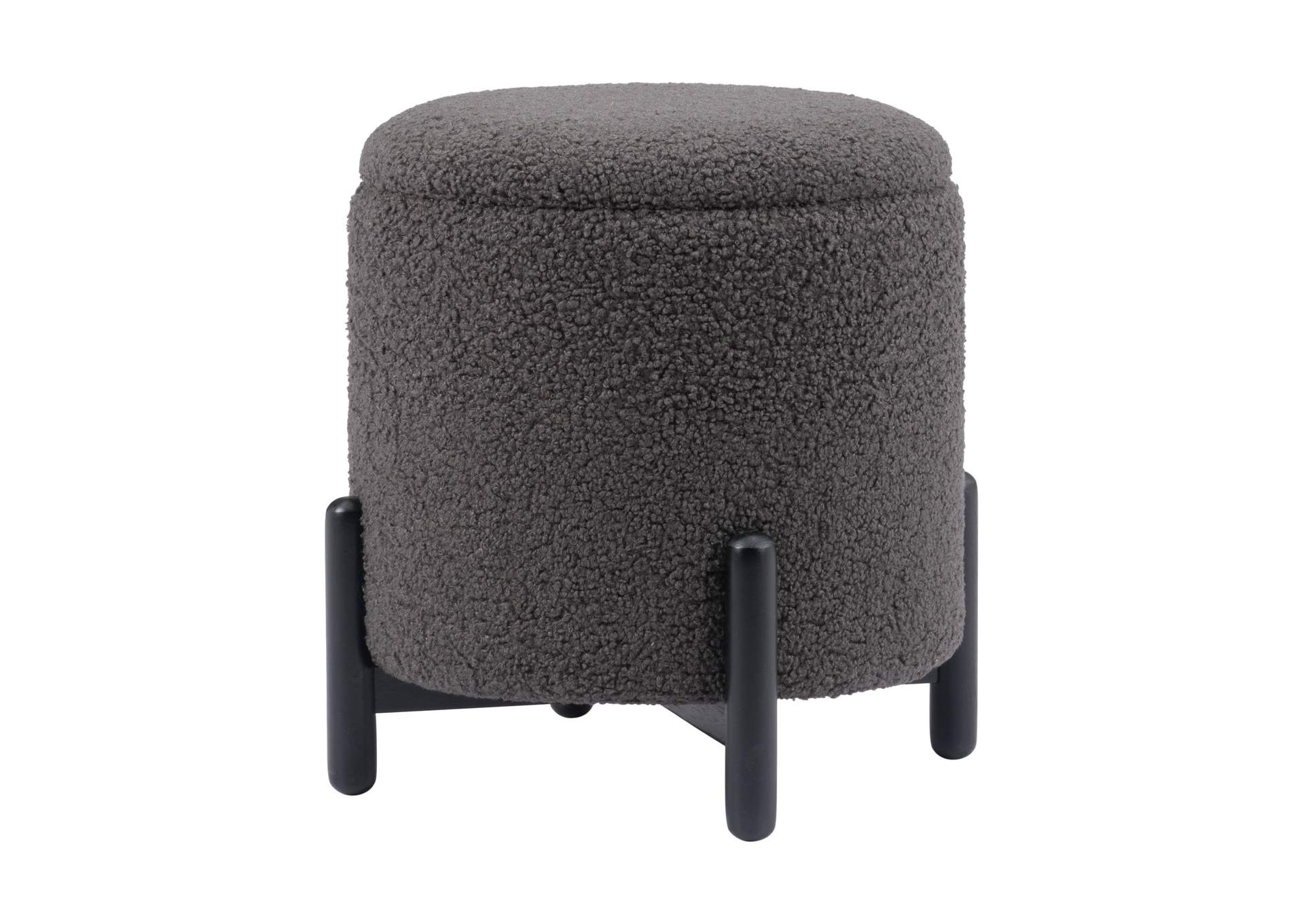 Calistoga Ottoman Dark Gray,Zuo