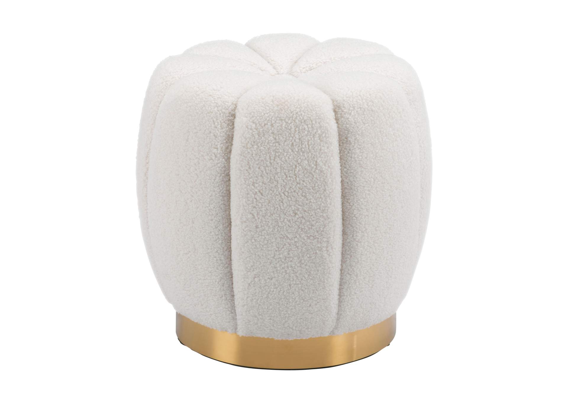 Napa Ottoman Ivory,Zuo
