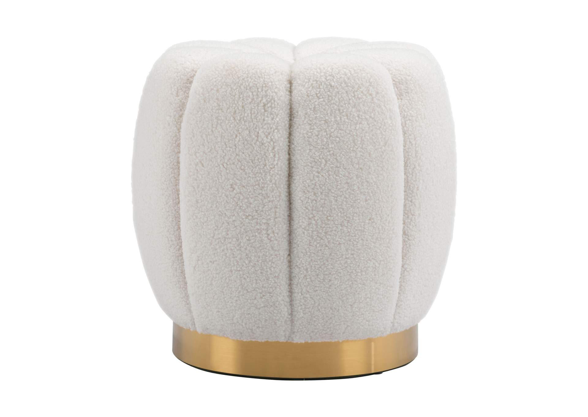 Napa Ottoman Ivory,Zuo