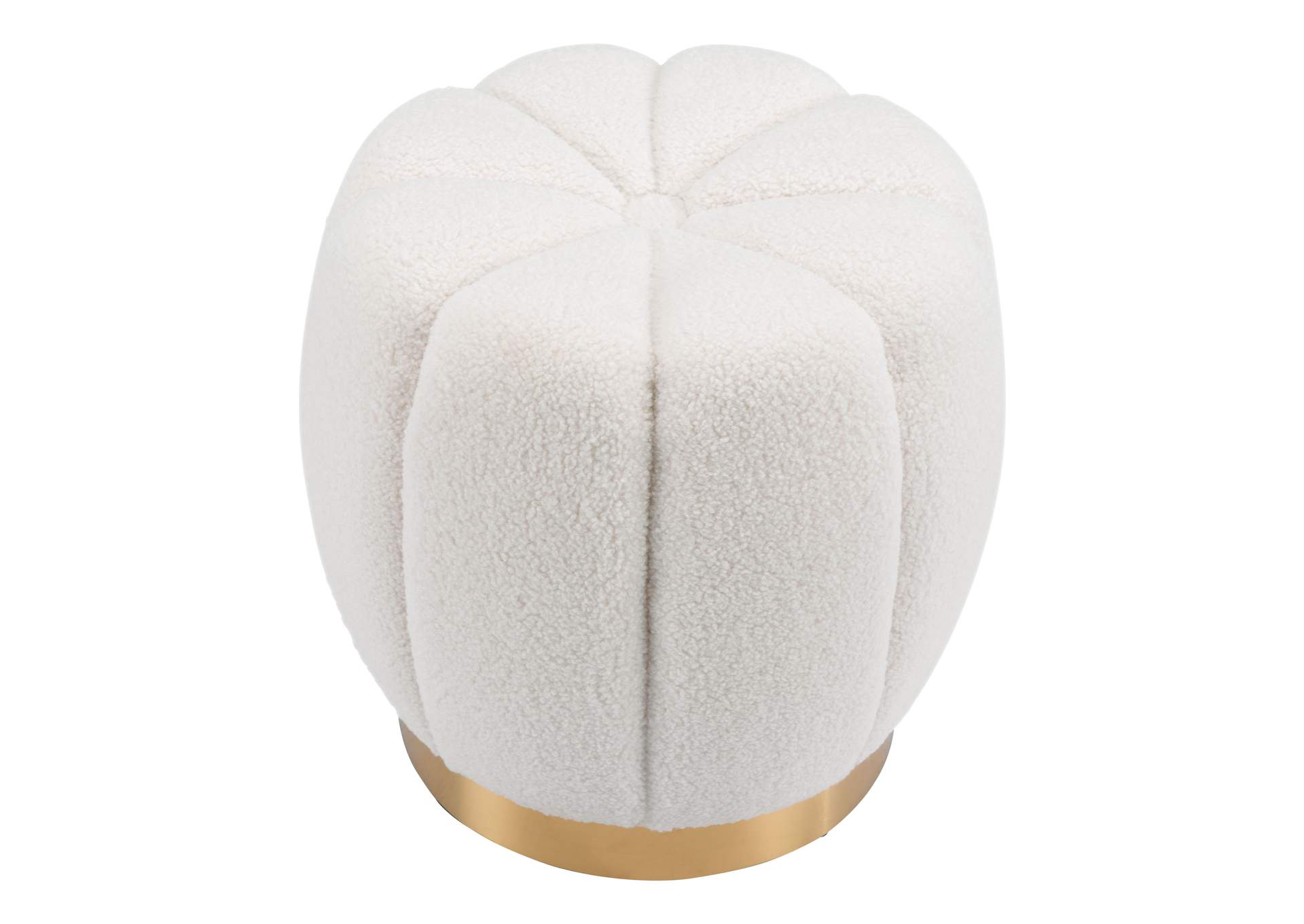 Napa Ottoman Ivory,Zuo
