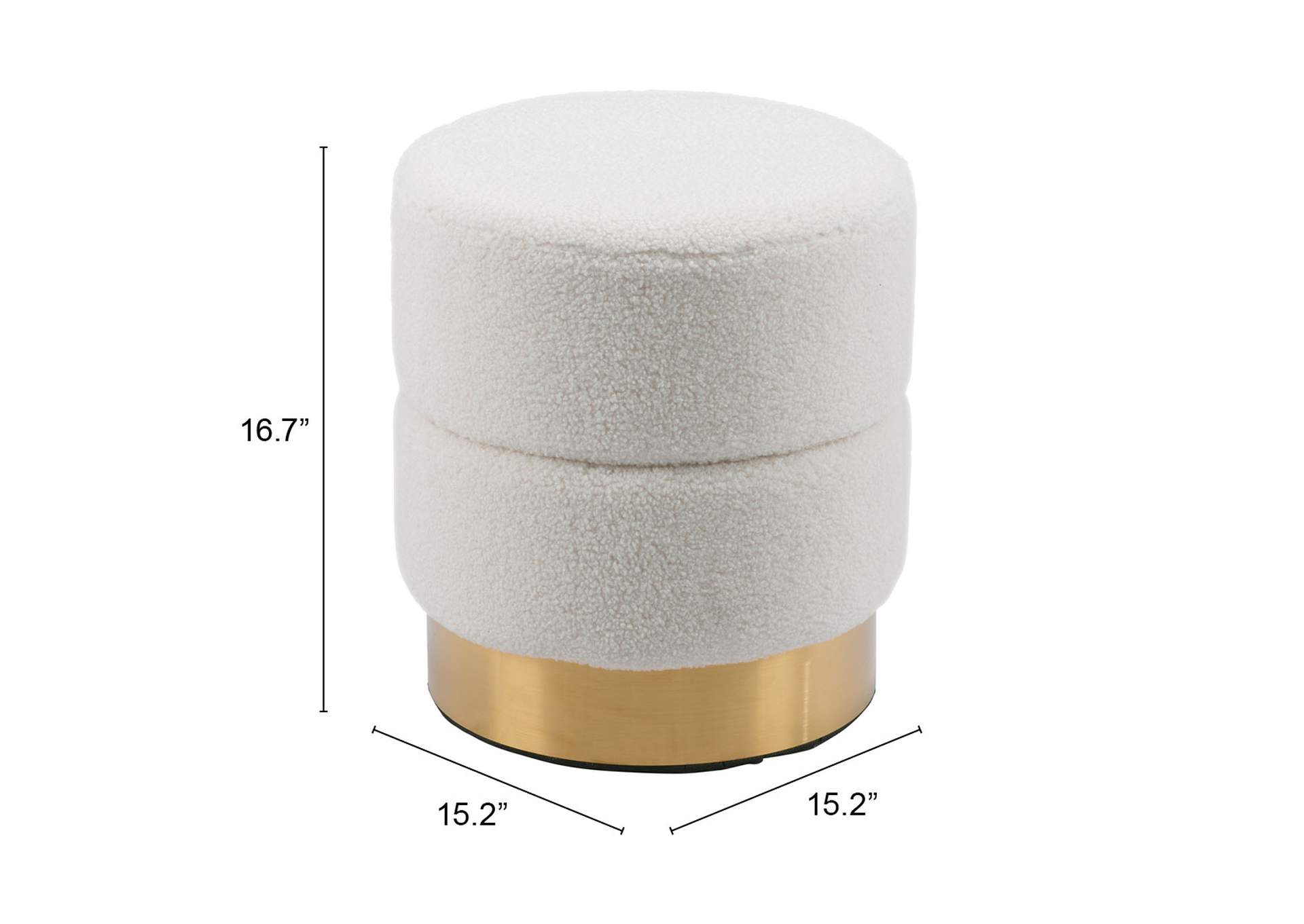 Eureka Ottoman Ivory,Zuo
