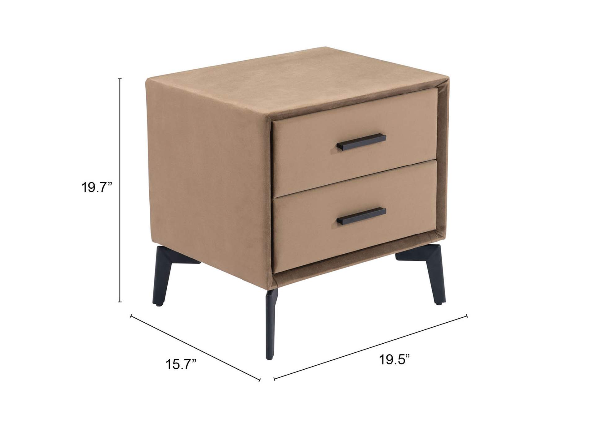 Montana Side Table Brown,Zuo