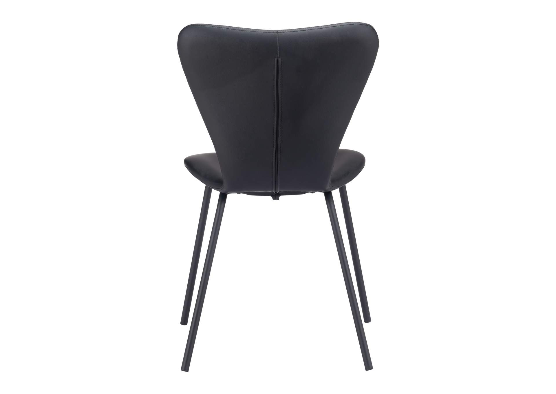 Torlo Dining Chair (Set Of 2) Black,Zuo