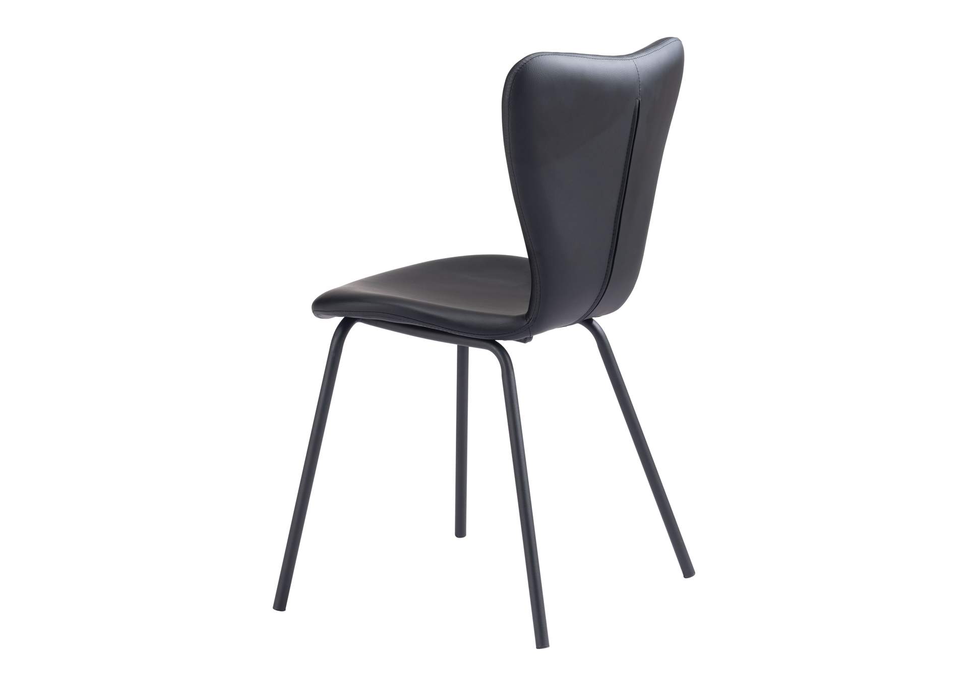 Torlo Dining Chair (Set Of 2) Black,Zuo
