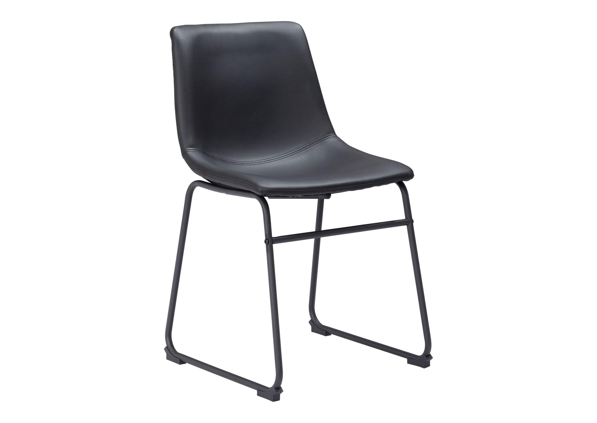 Smart Dining Chair (Set Of 2) Black,Zuo
