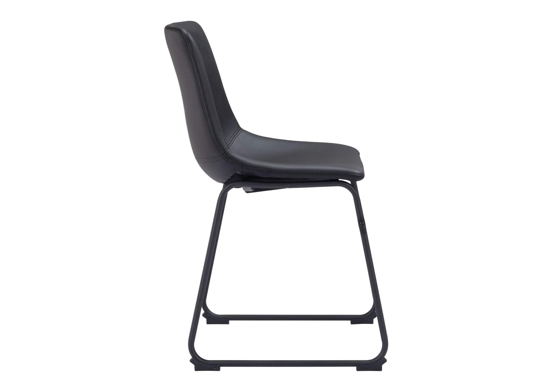 Smart Dining Chair (Set Of 2) Black,Zuo