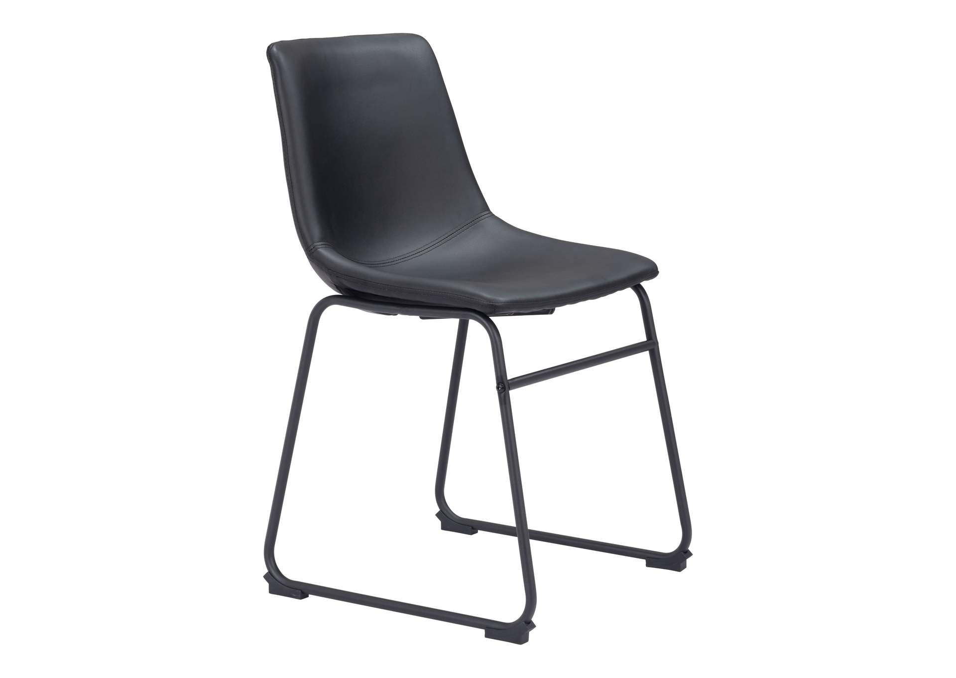 Smart Dining Chair (Set Of 2) Black,Zuo