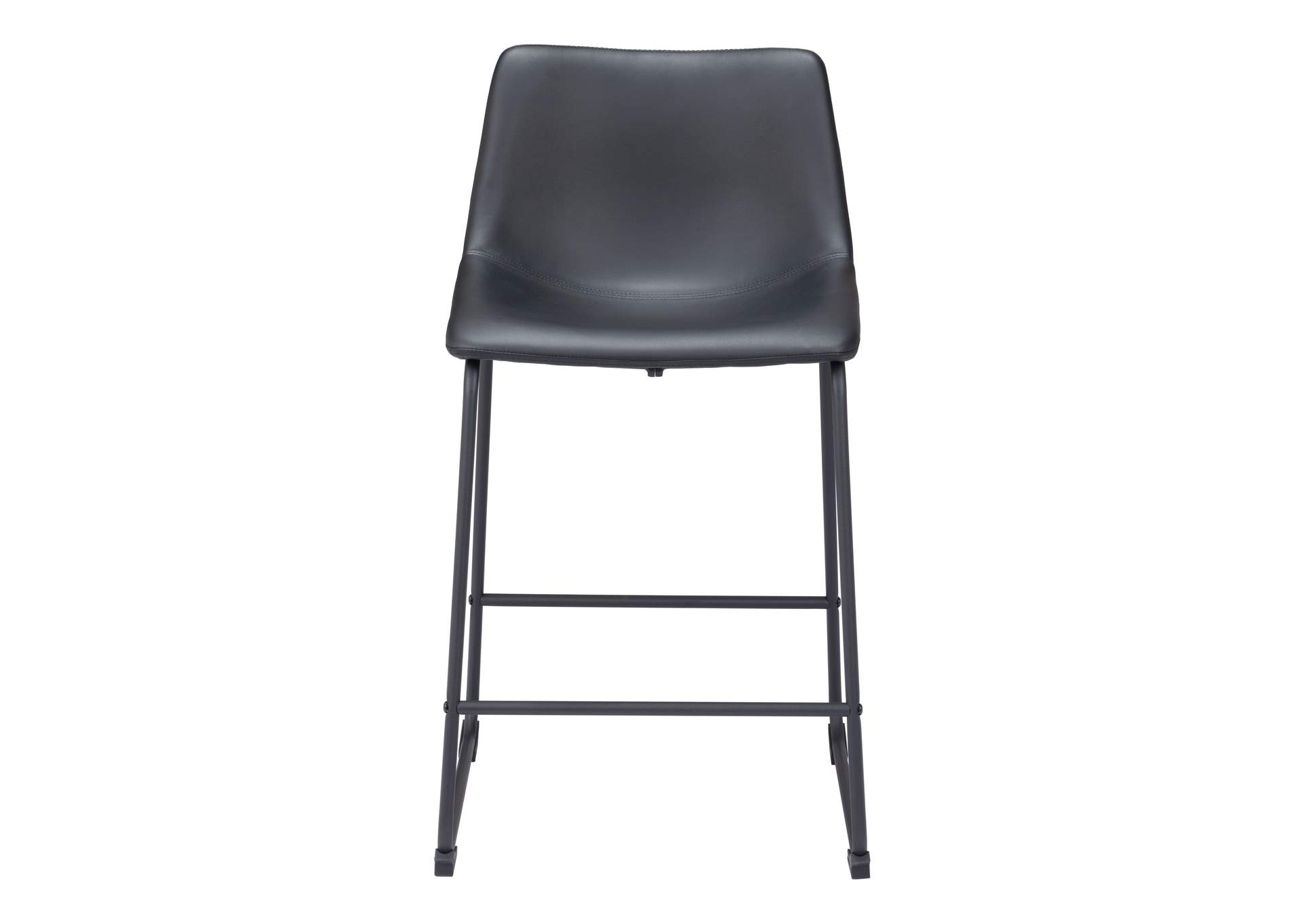 Smart Counter Stool (Set Of 2) Black,Zuo