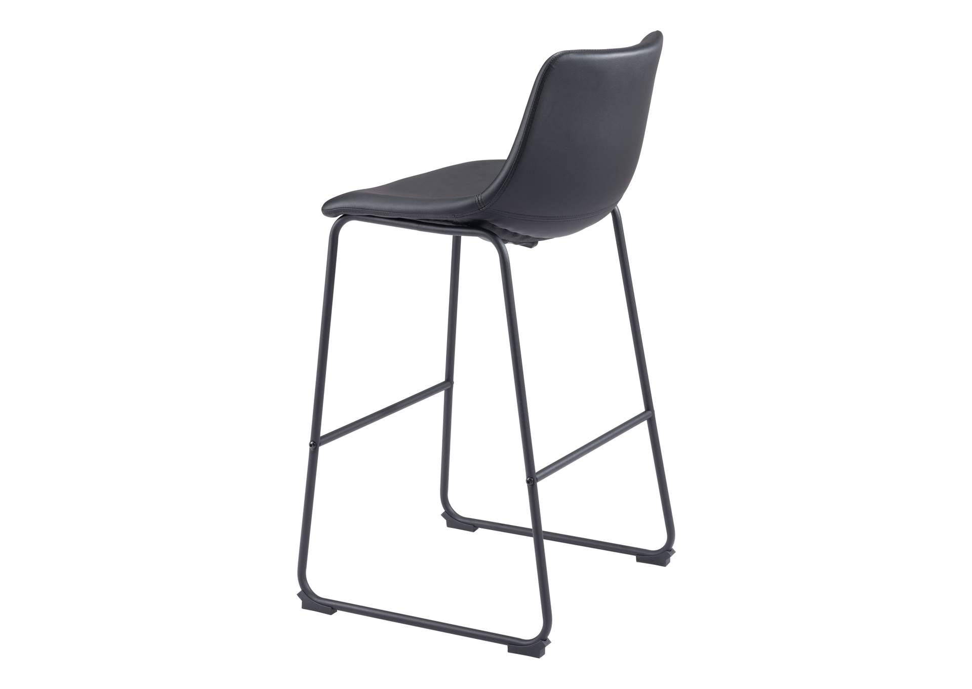 Smart Barstool (Set Of 2) Black,Zuo