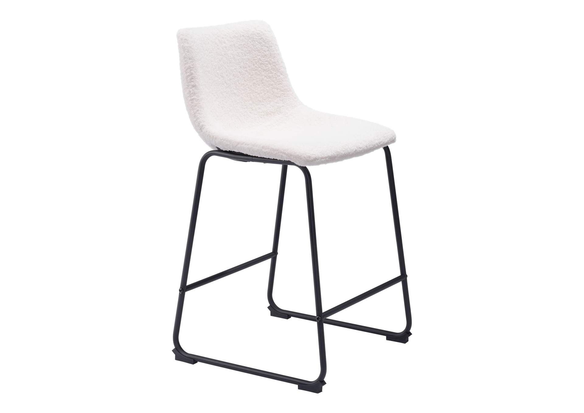 Smart Counter Stool (Set Of 2) Ivory,Zuo