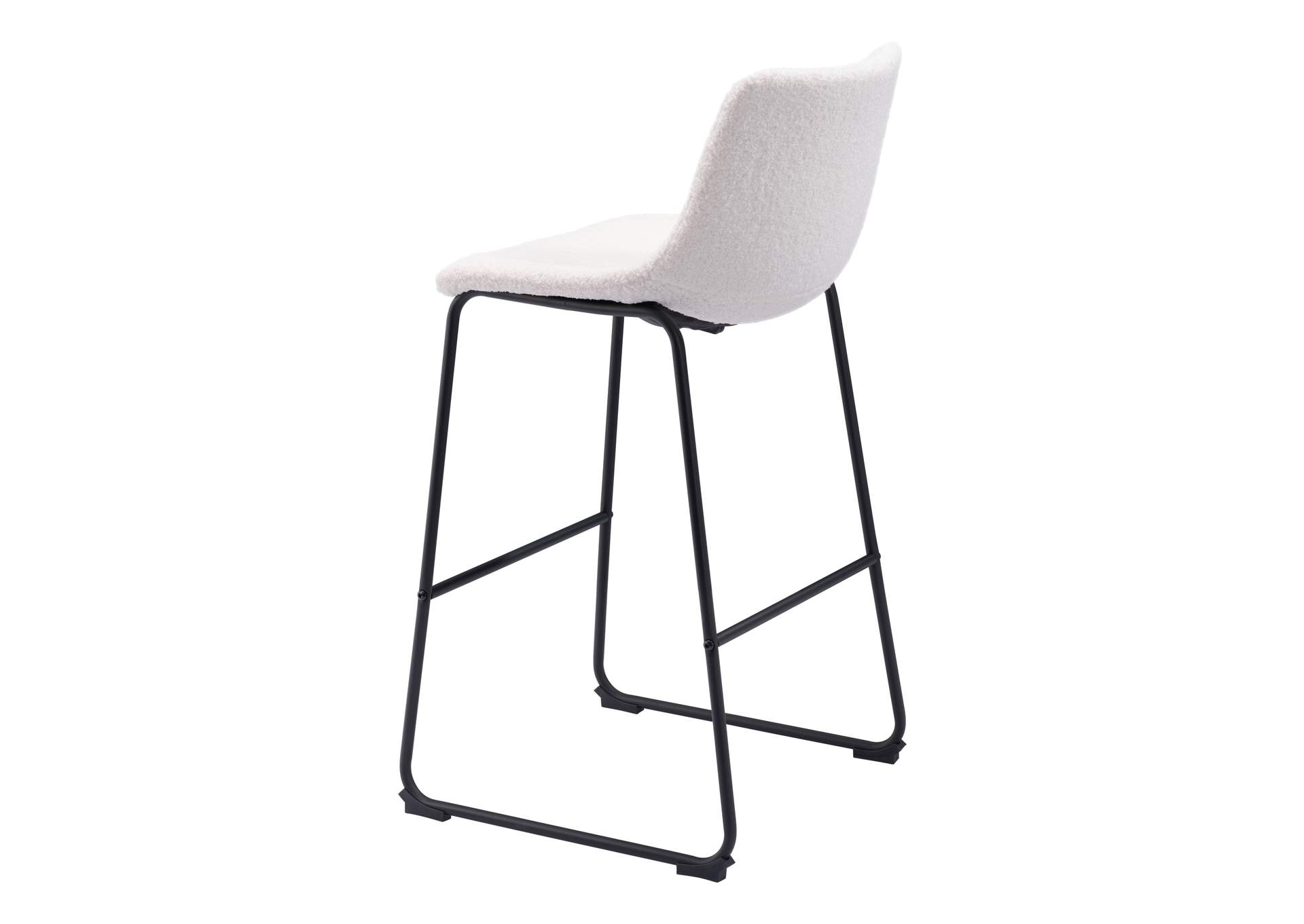 Smart Barstool (Set Of 2) Ivory,Zuo