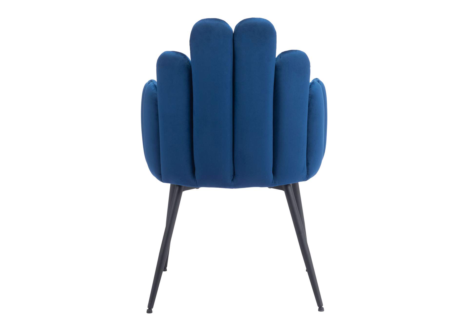 Noosa Dining Chair (Set Of 2) Navy Blue,Zuo