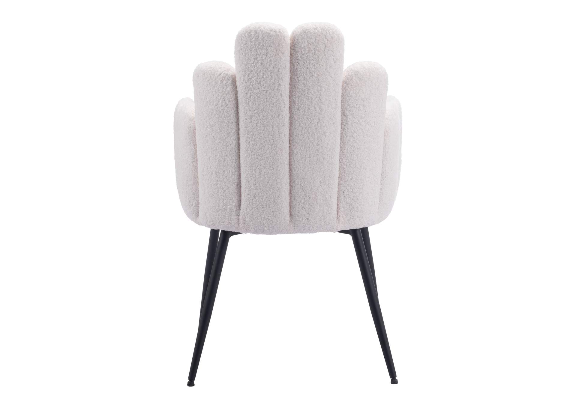 Noosa Dining Chair (Set Of 2) Ivory,Zuo