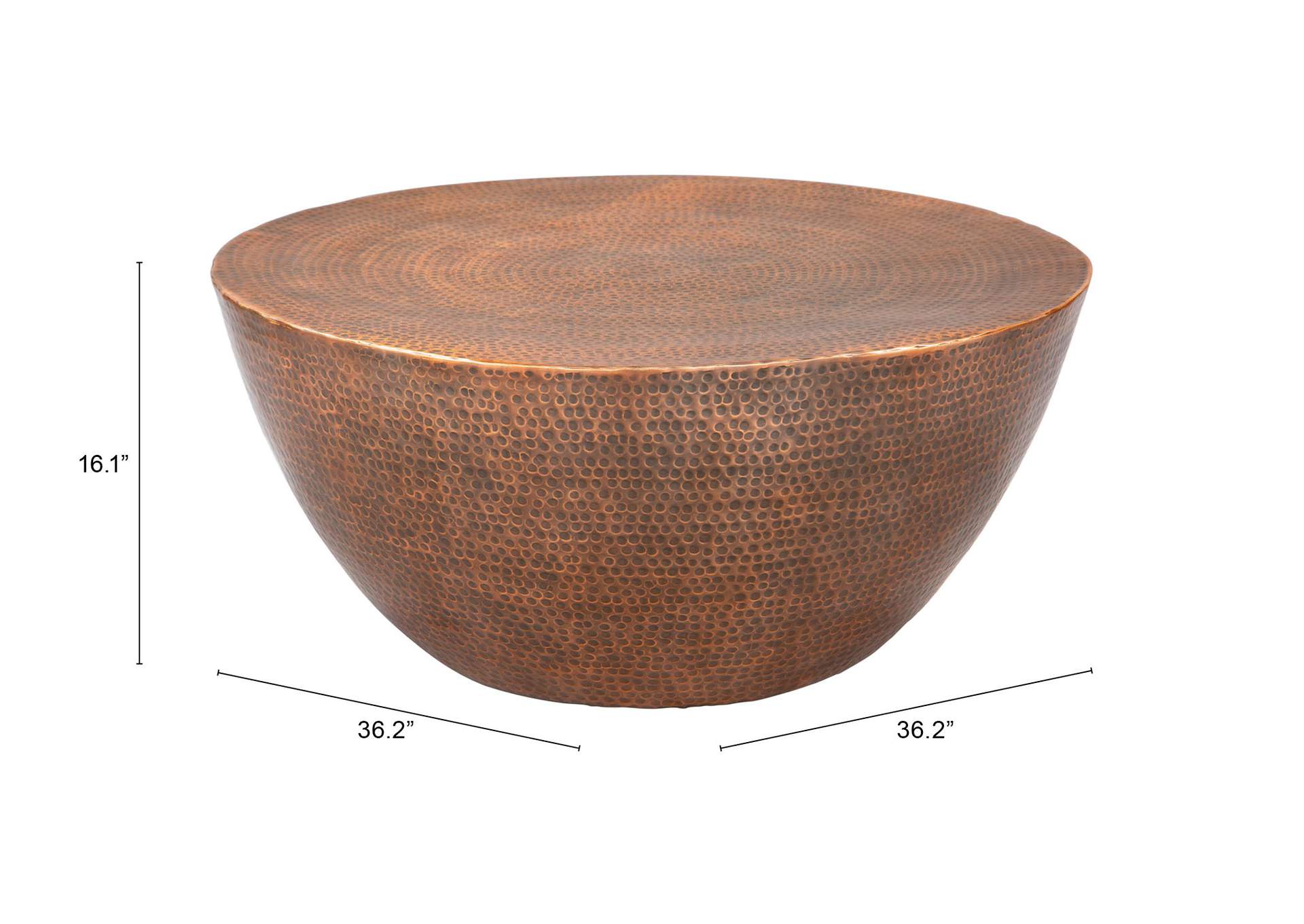Sahara Coffee Table Bronze,Zuo