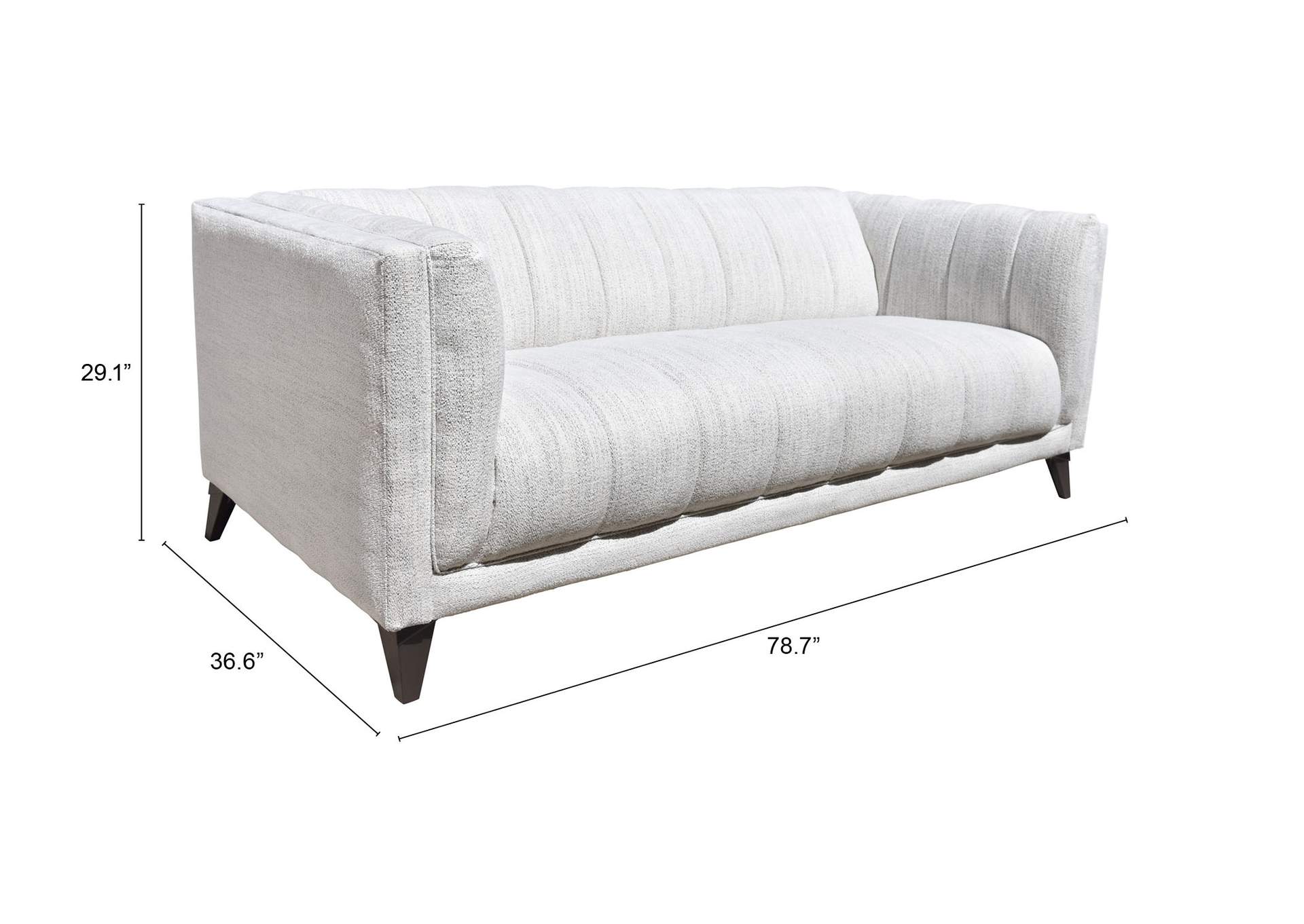 Punta Cana Sofa Leonardo Snow,Zuo