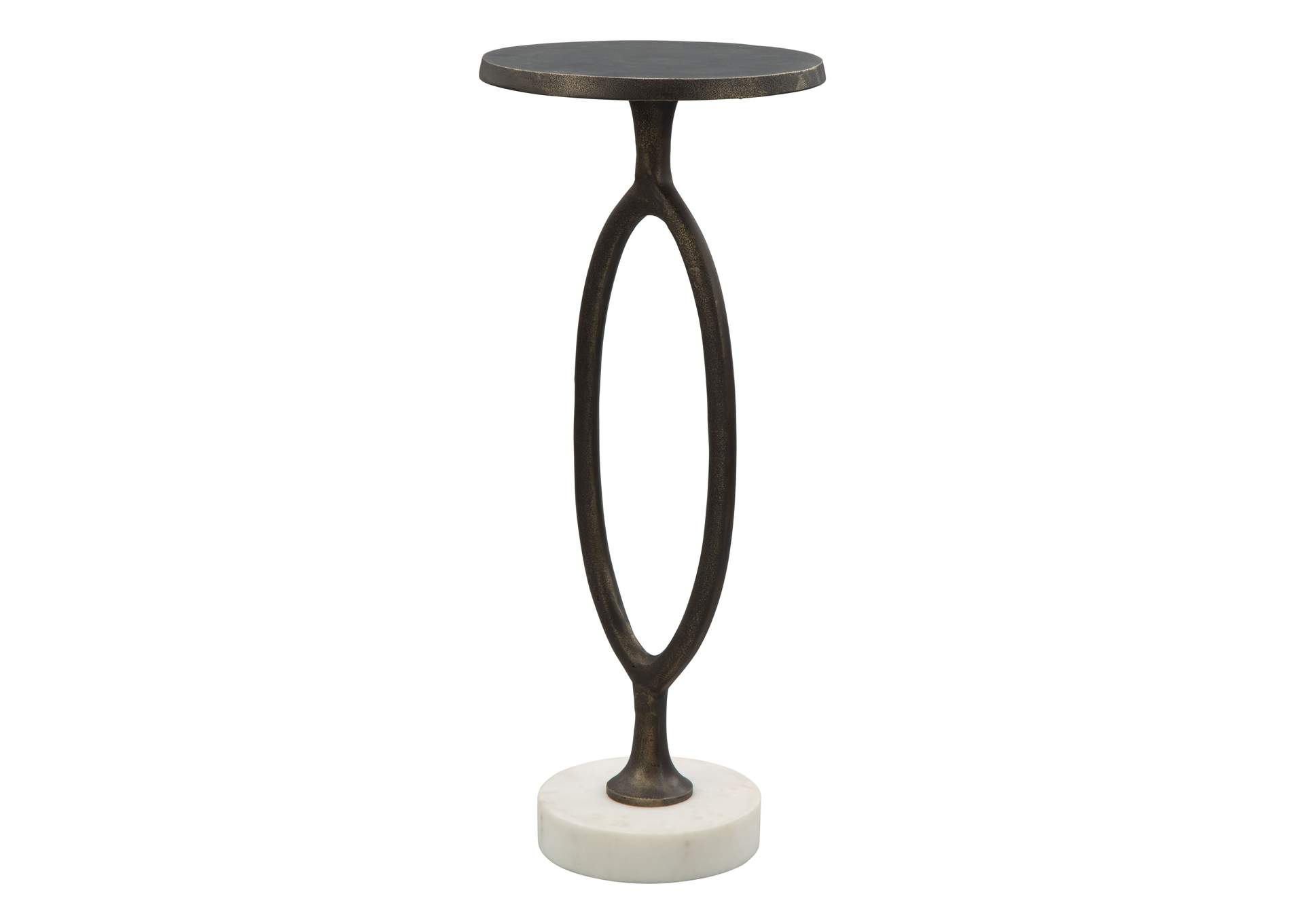 Bonita Accent Table Bronze,Zuo