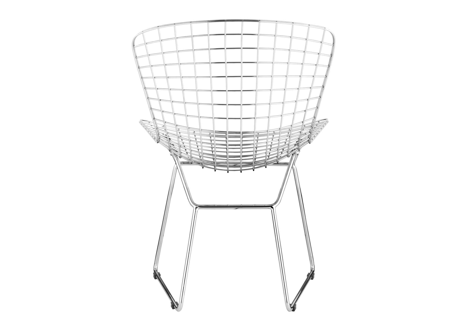 Wire Dining Chair (Set Of 2) Chrome,Zuo