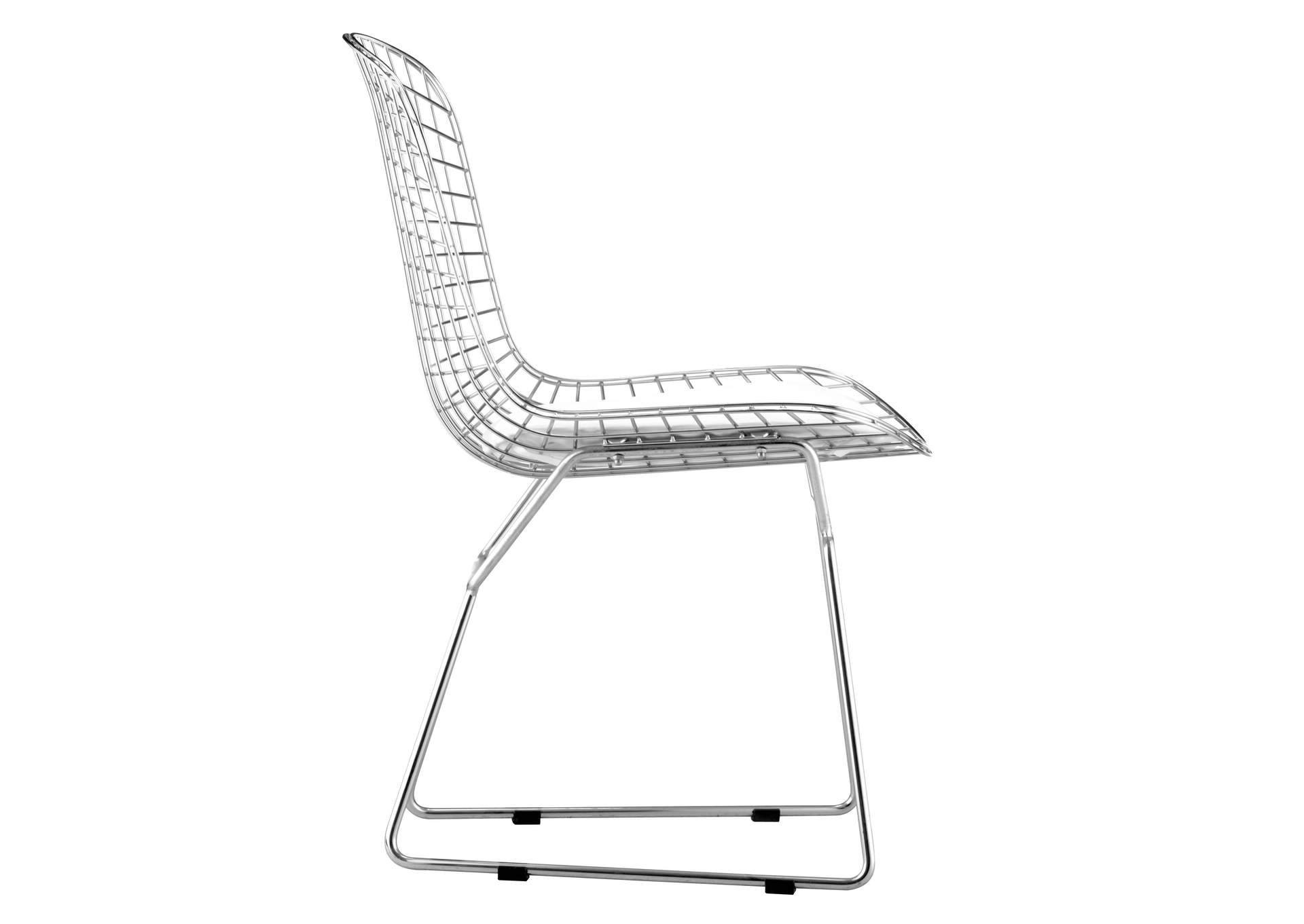 Wire Dining Chair (Set Of 2) Chrome,Zuo