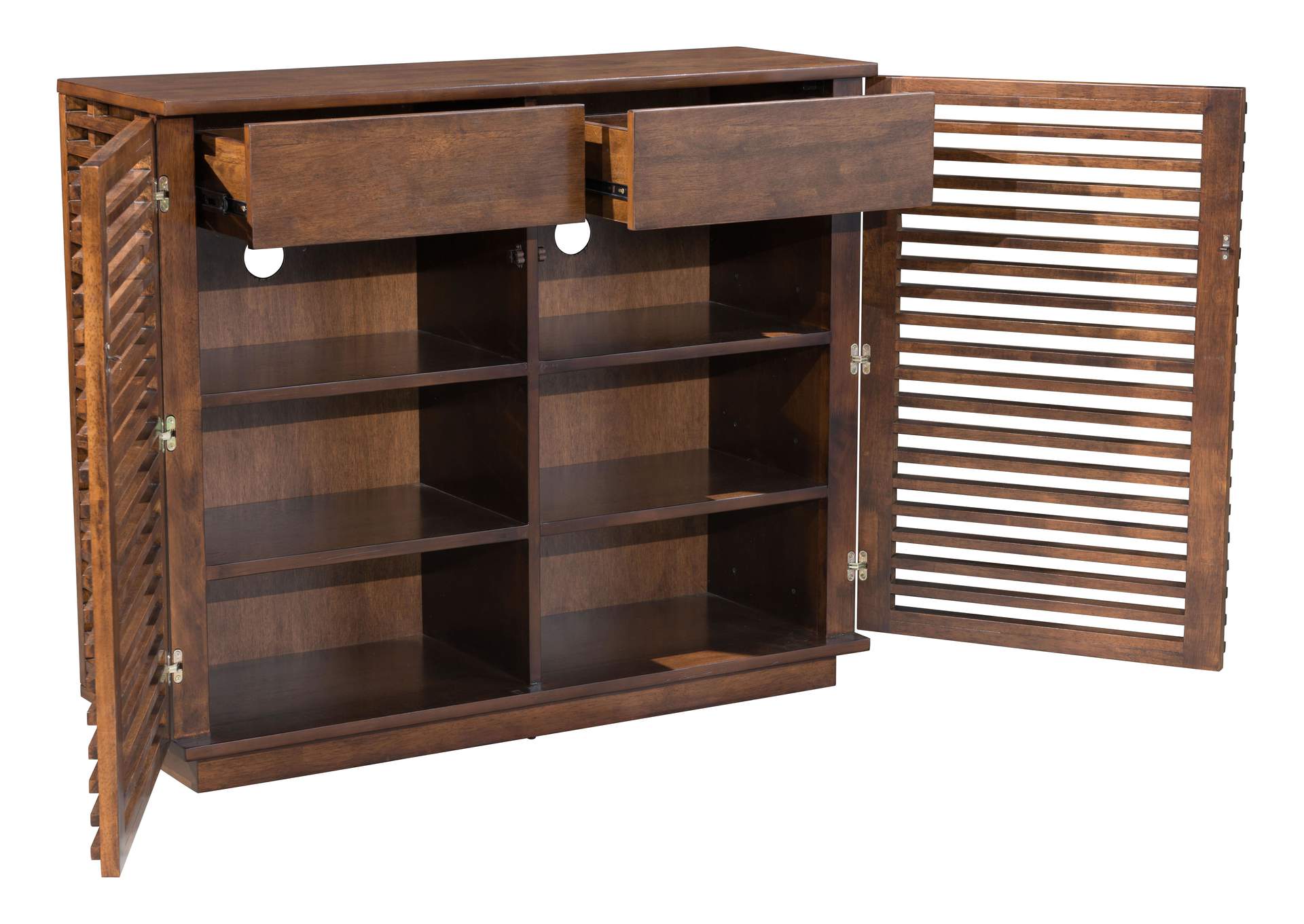 Linea Cabinet Walnut,Zuo