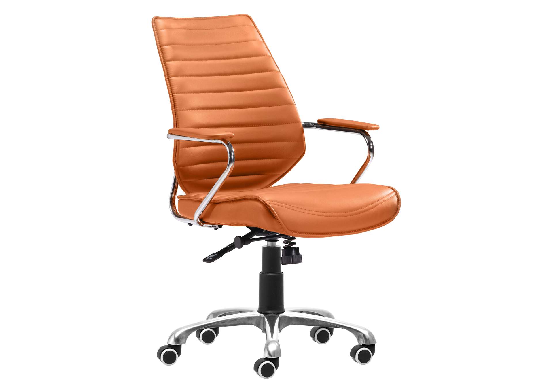 Enterprise Low Back Office Chair Orange,Zuo