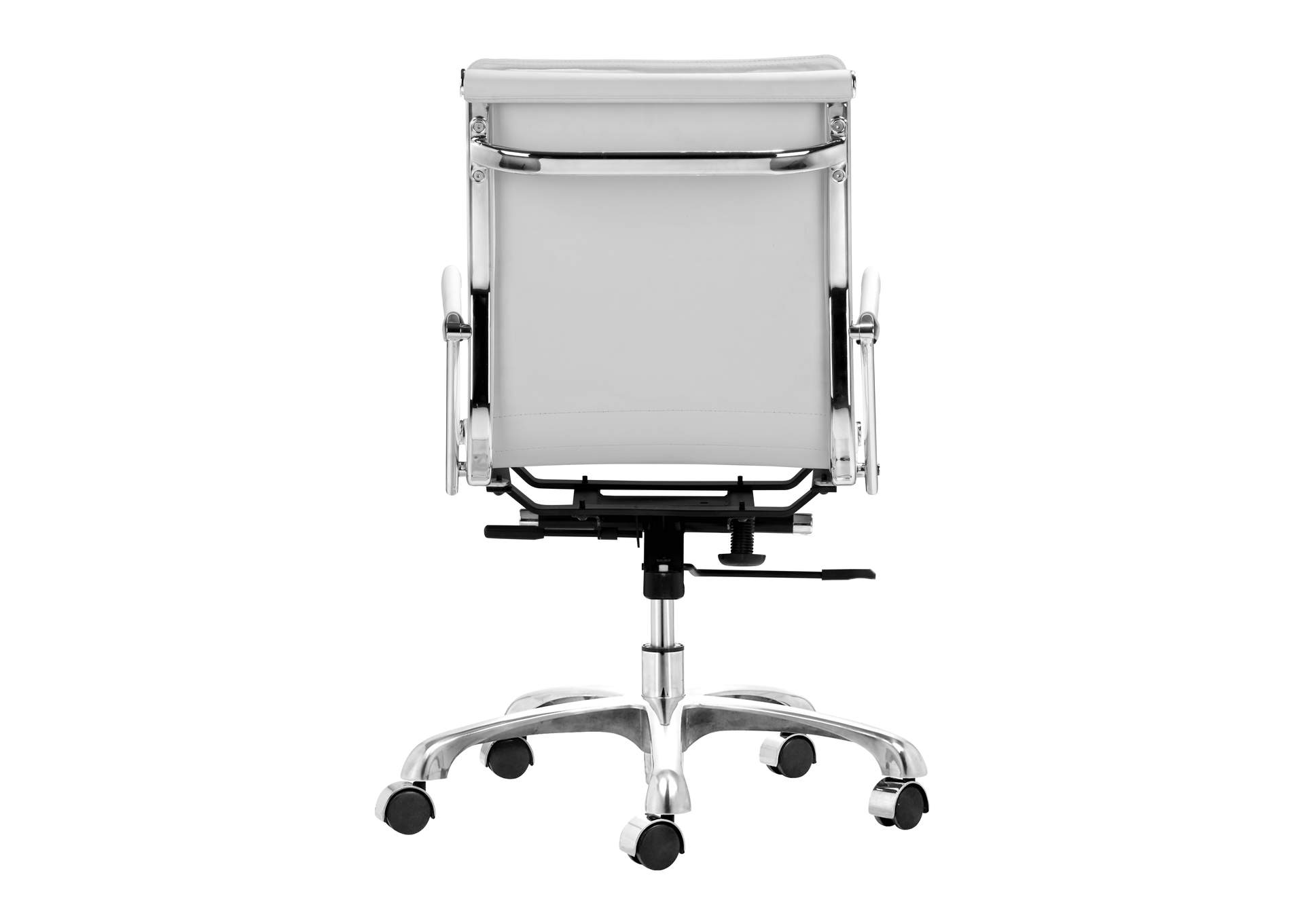 Lider Plus Office Chair White,Zuo