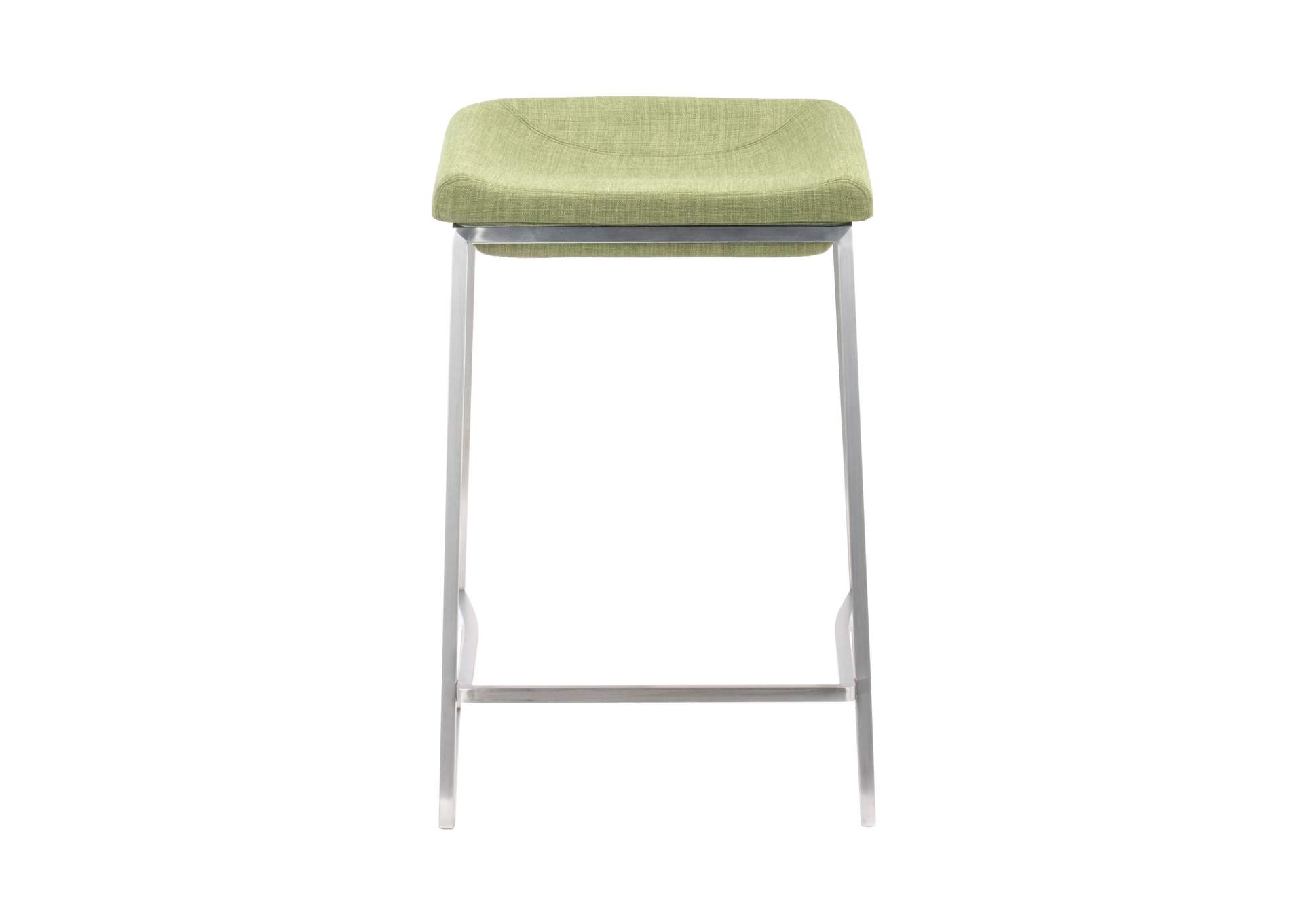 Lids Counter Stool (Set Of 2) Green,Zuo