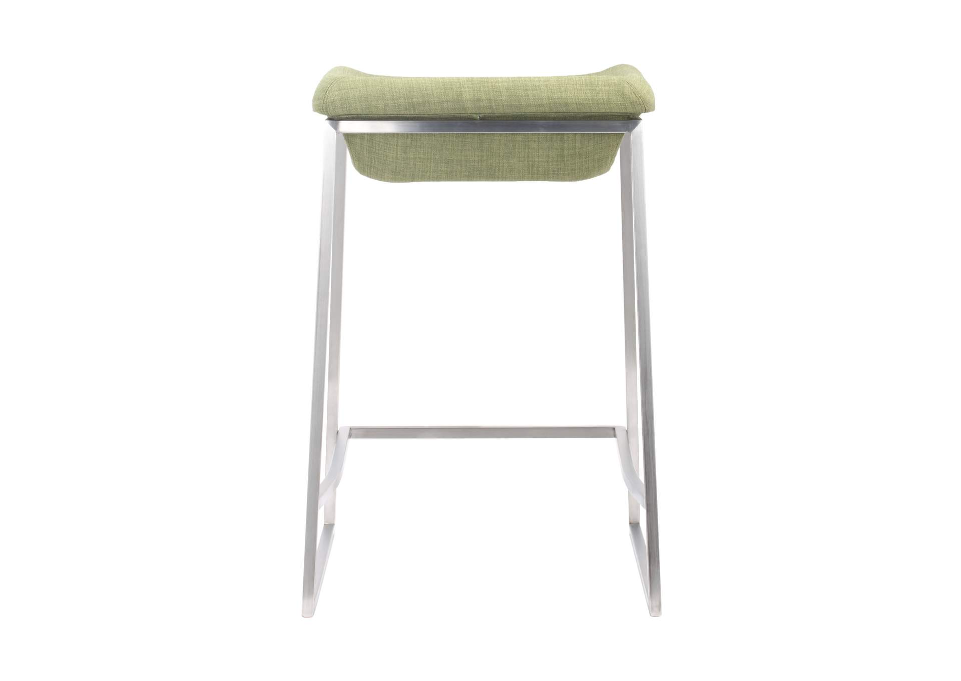 Lids Counter Stool (Set Of 2) Green,Zuo