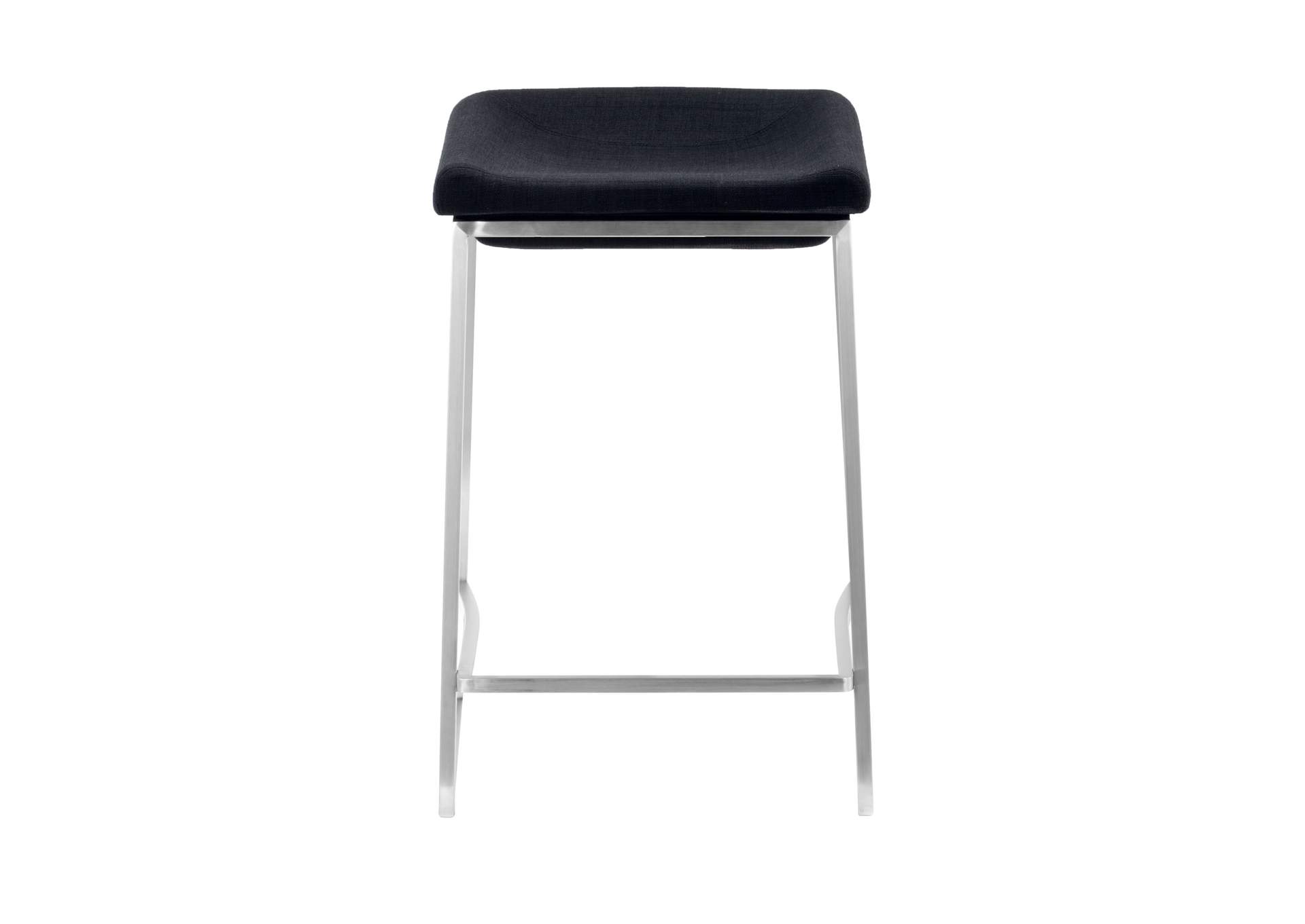 Lids Counter Stool (Set Of 2) Dark Gray,Zuo