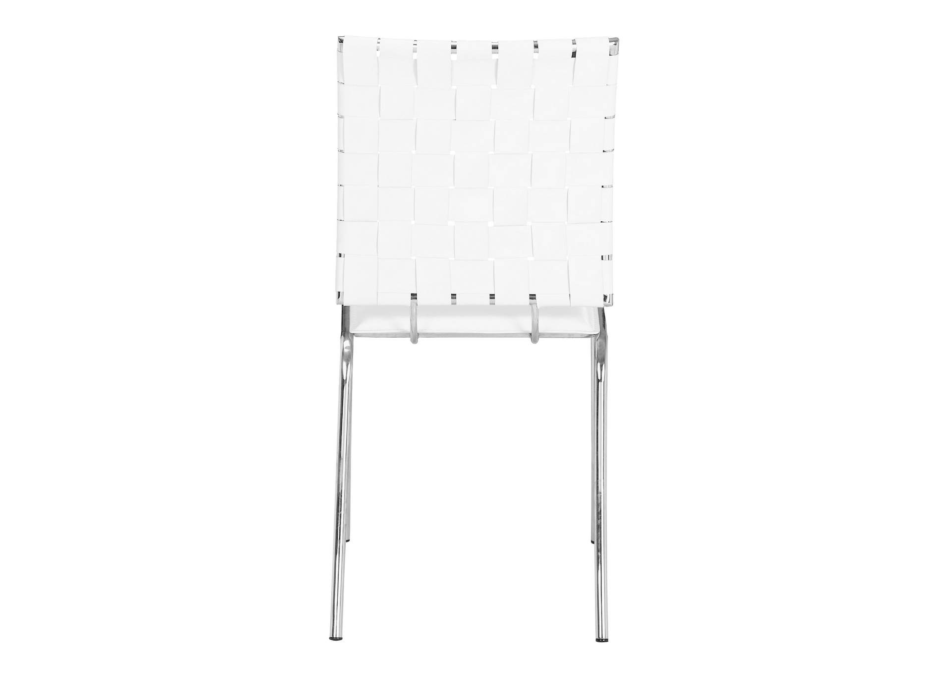 Criss Cross Dining Chair (Set Of 4) White,Zuo