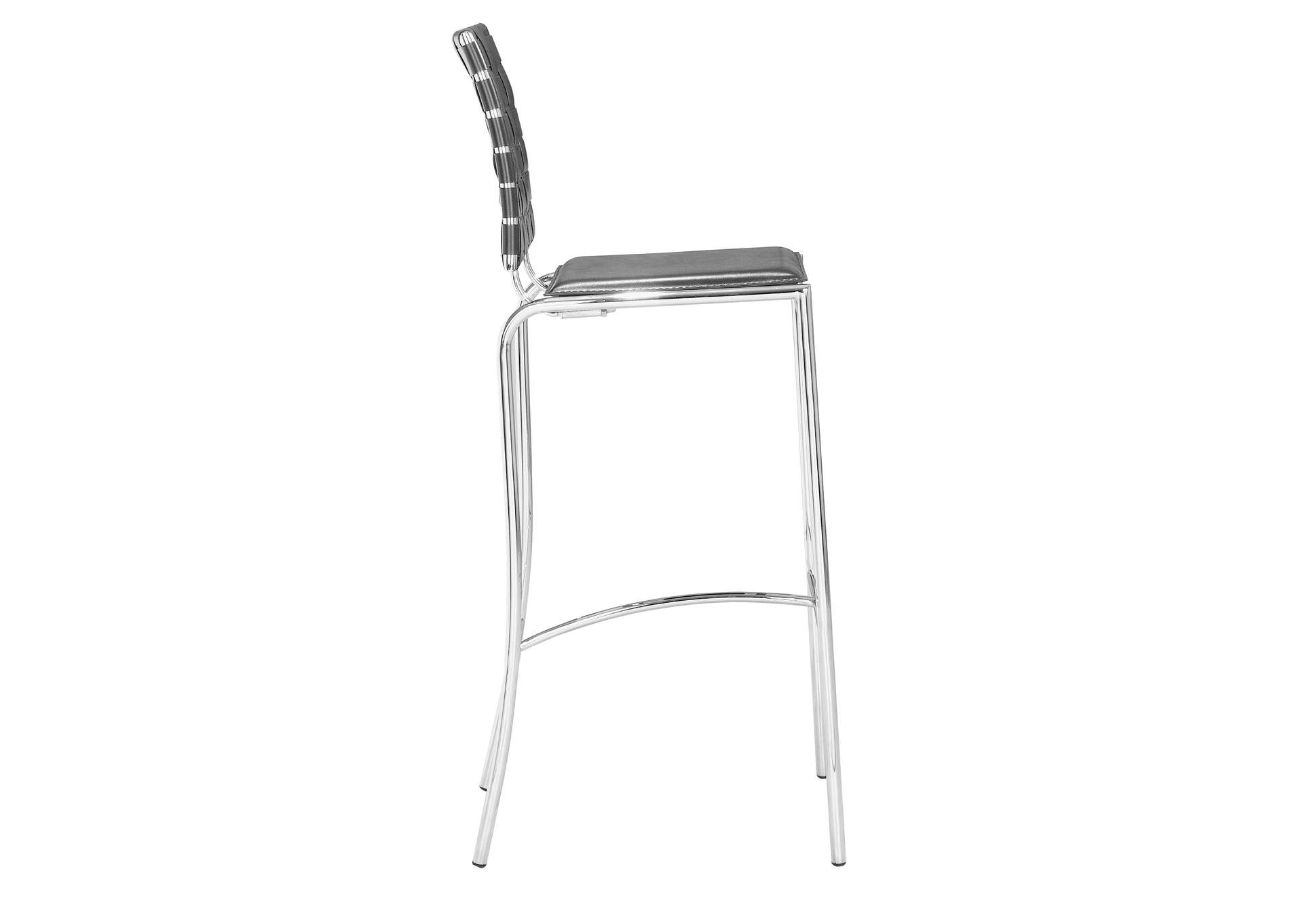 Criss Cross Barstool (Set Of 2) Black,Zuo