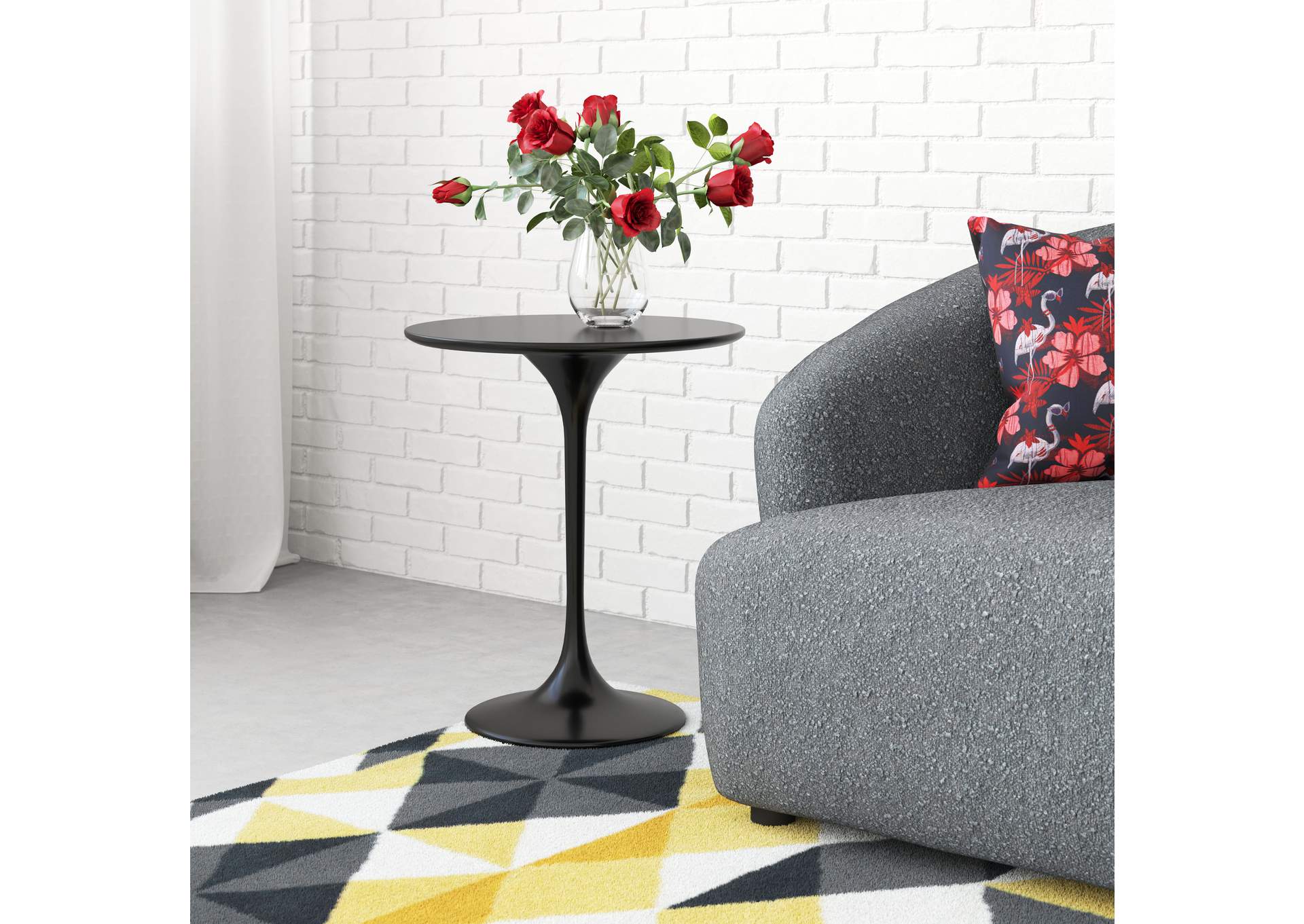 Wilco Side Table Black,Zuo