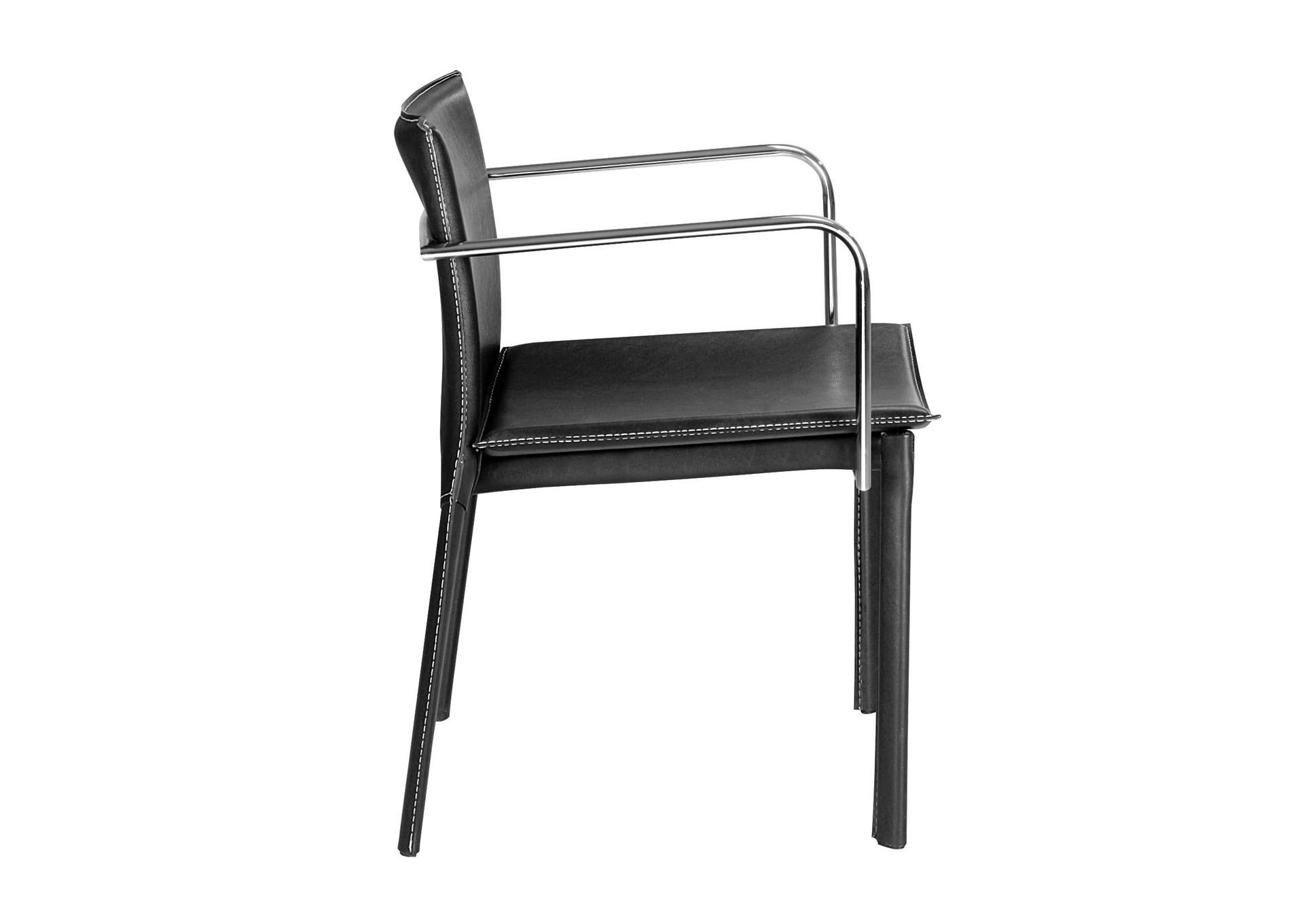 Gekko Conference Chair (Set Of 2) Black,Zuo
