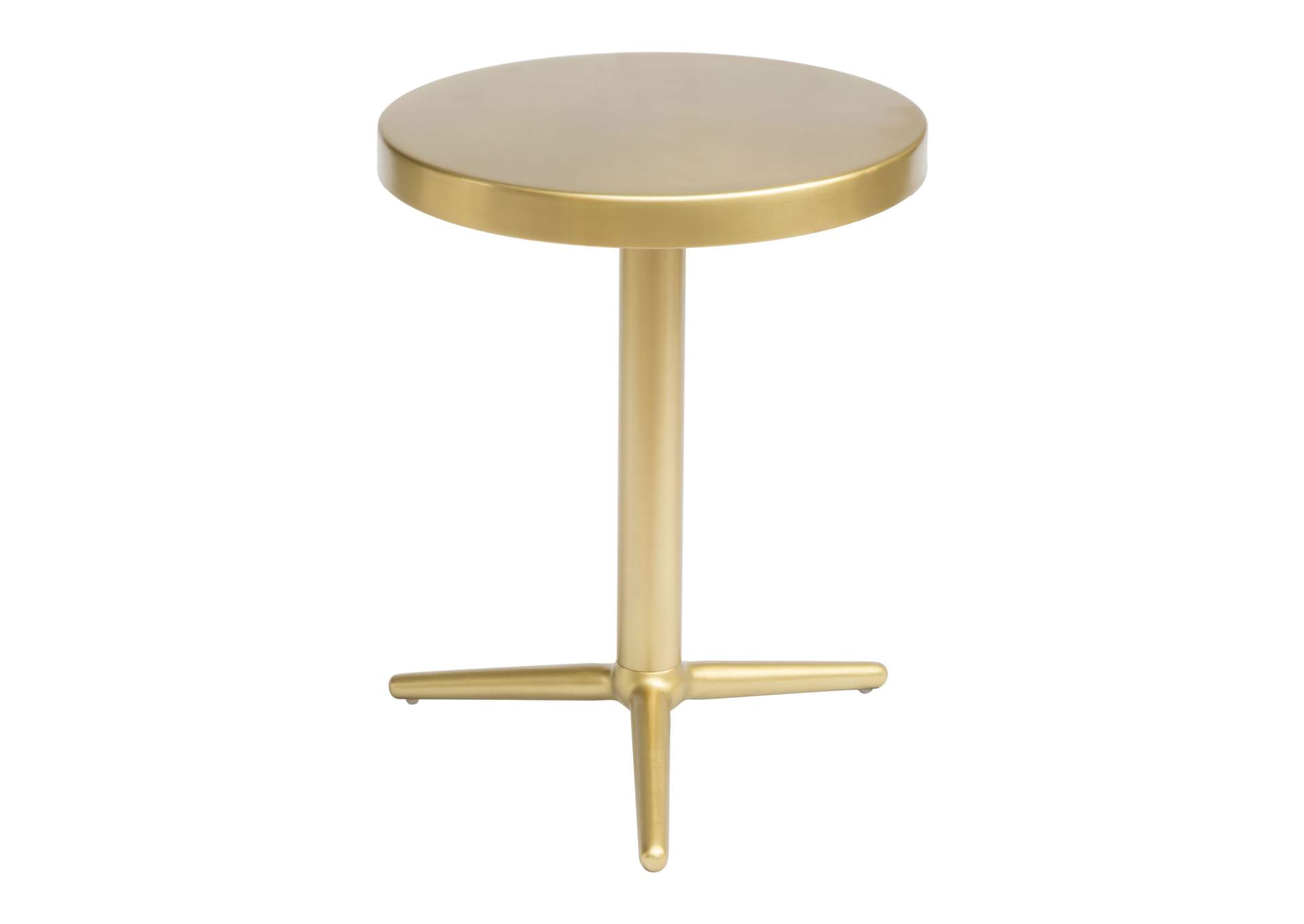 Derby Accent Table Gold,Zuo