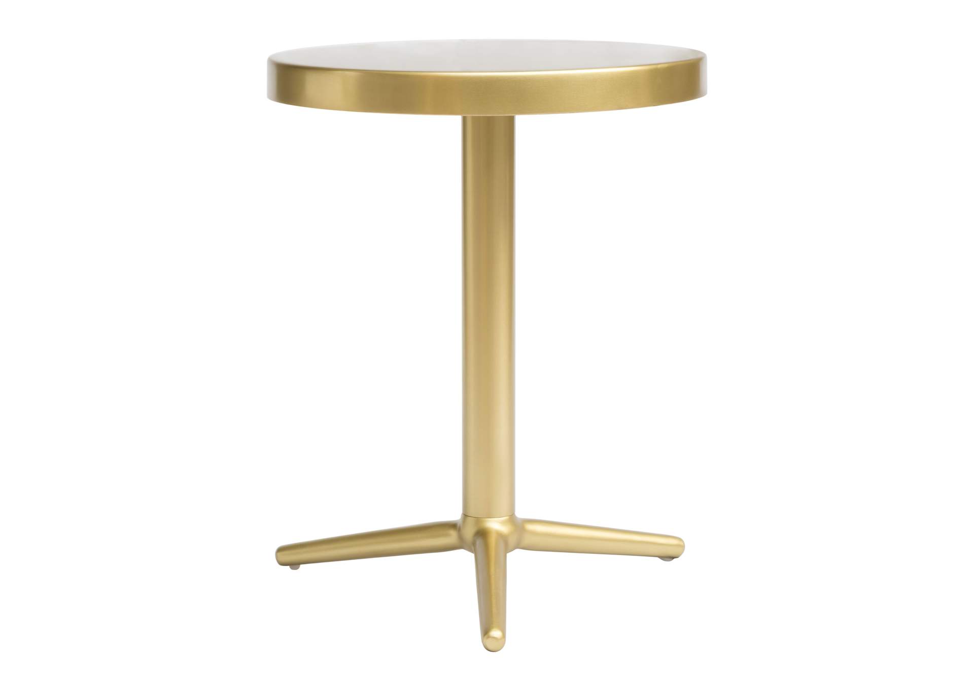 Derby Accent Table Gold,Zuo