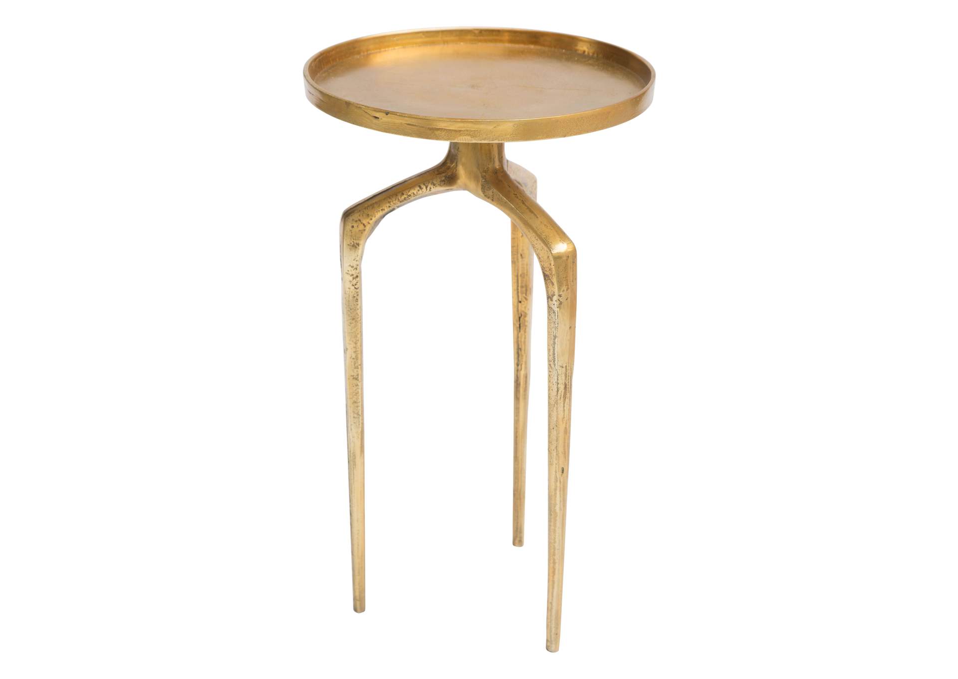 Set Of 2 Como Accent Tables Antique Gold,Zuo