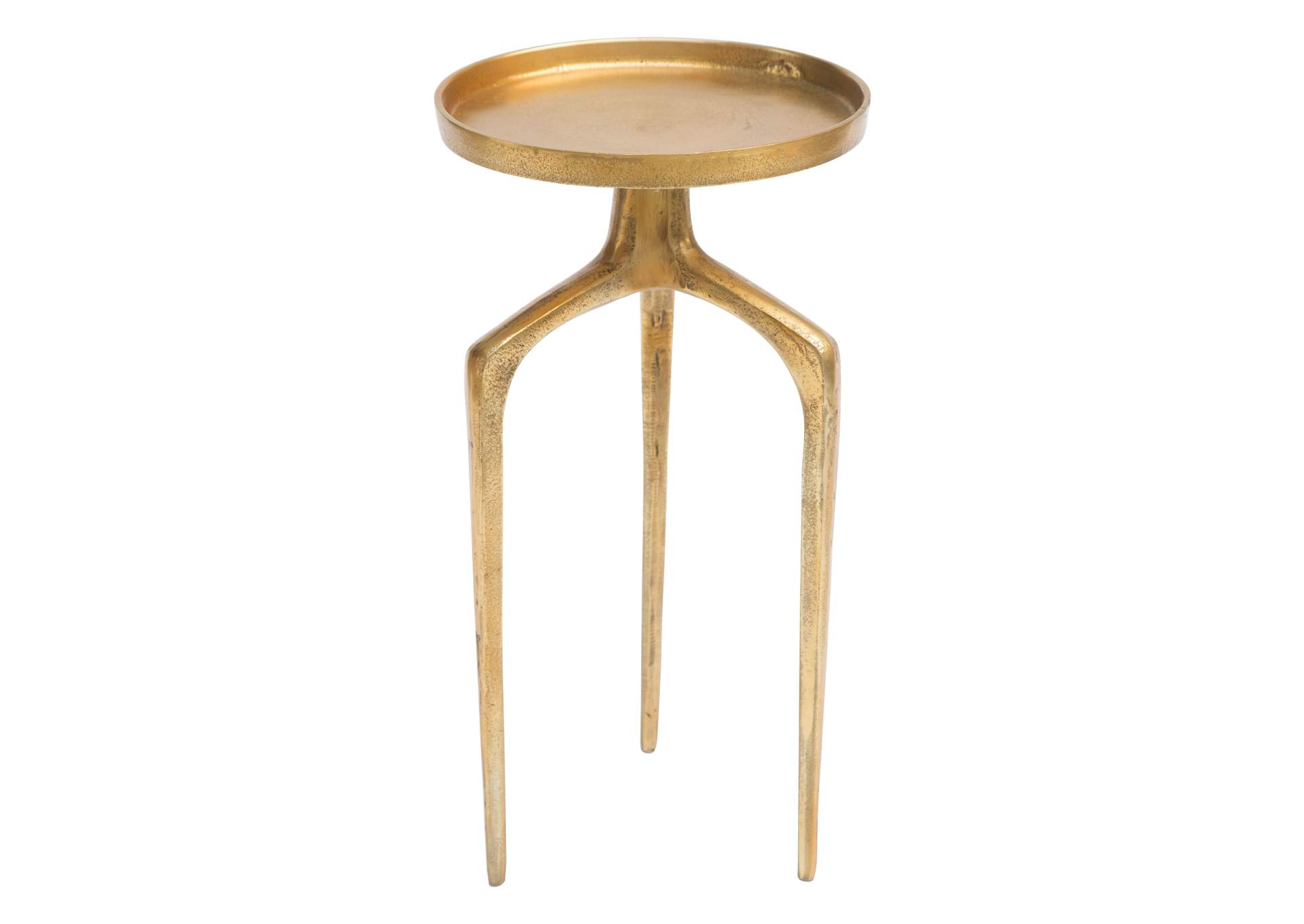 Set Of 2 Como Accent Tables Antique Gold,Zuo