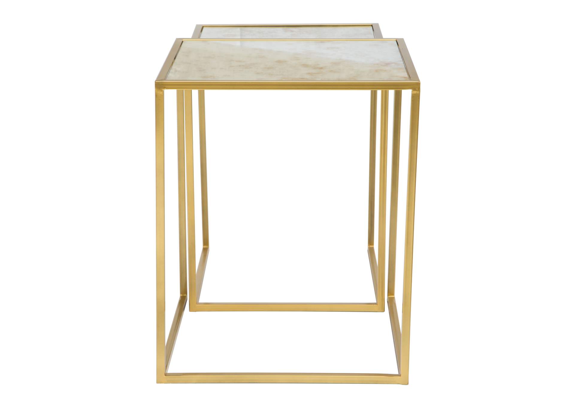 Calais Nesting Tables Gold,Zuo