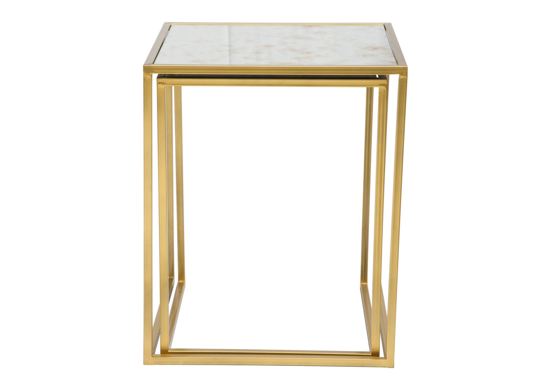 Calais Nesting Tables Gold,Zuo