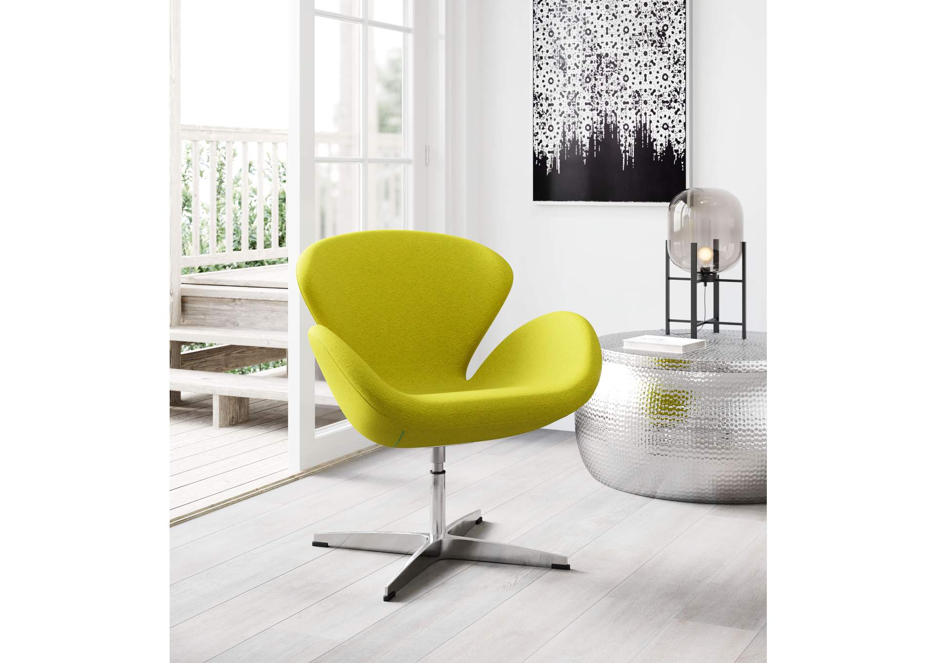 Pori Occasional Chair Green,Zuo