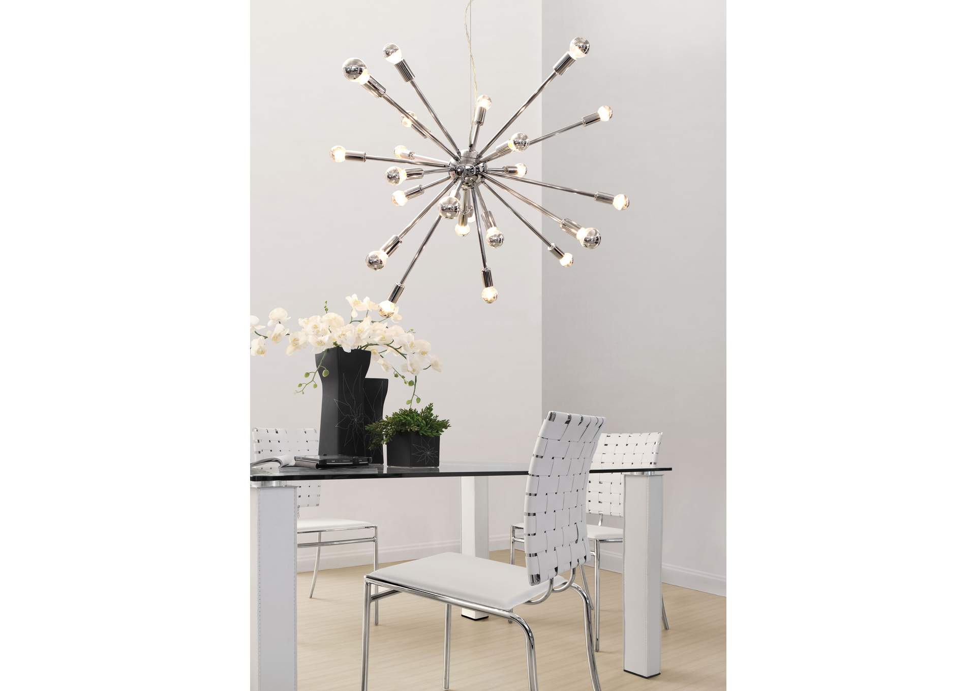 Physics Ceiling Lamp Chrome,Zuo