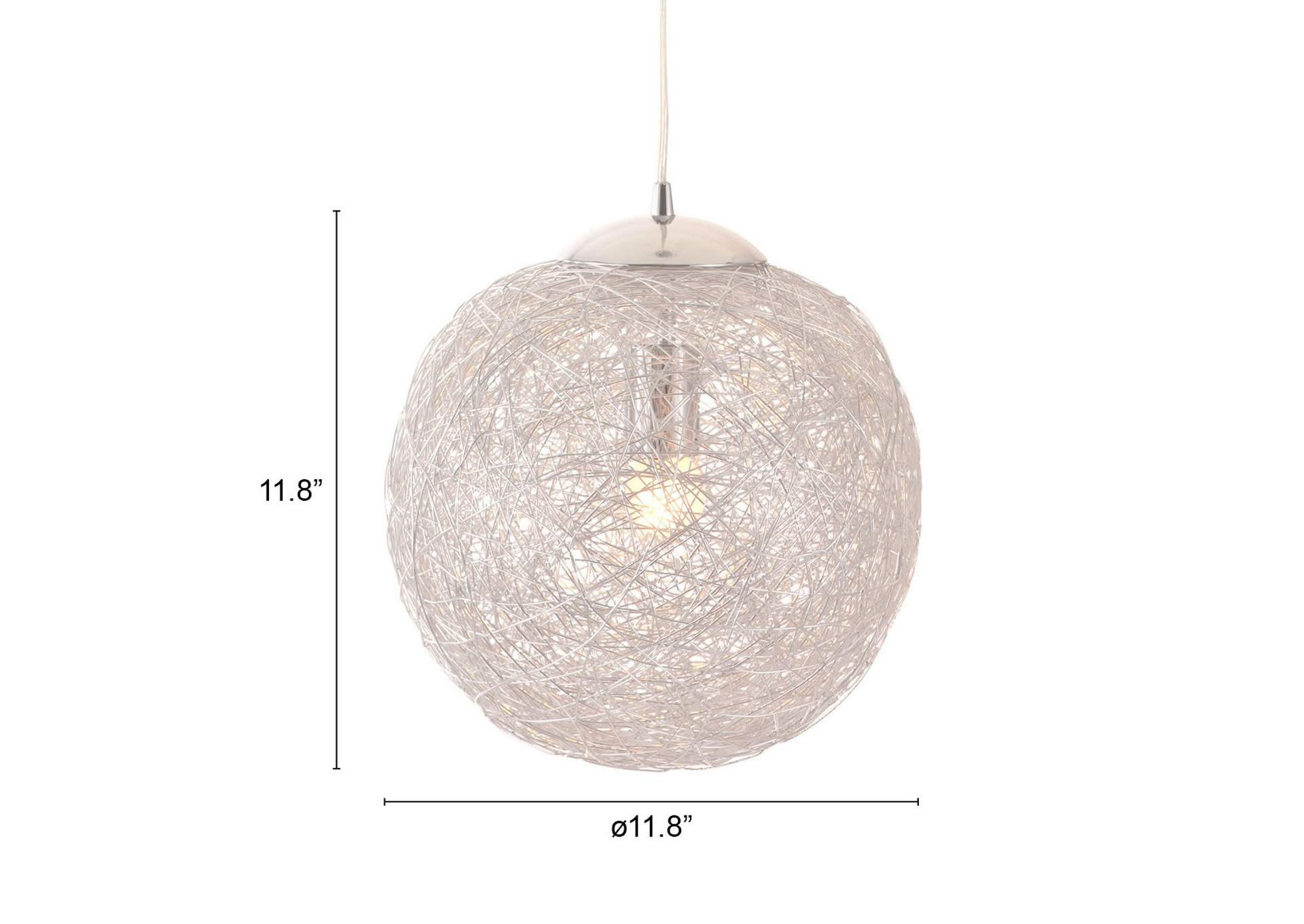 Opulence Ceiling Lamp Aluminum,Zuo