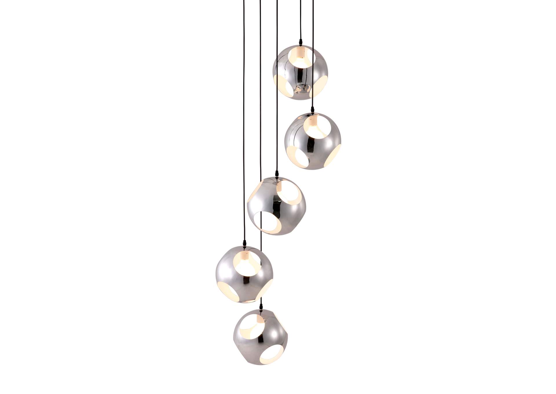 Meteor Shower Ceiling Lamp Chrome,Zuo