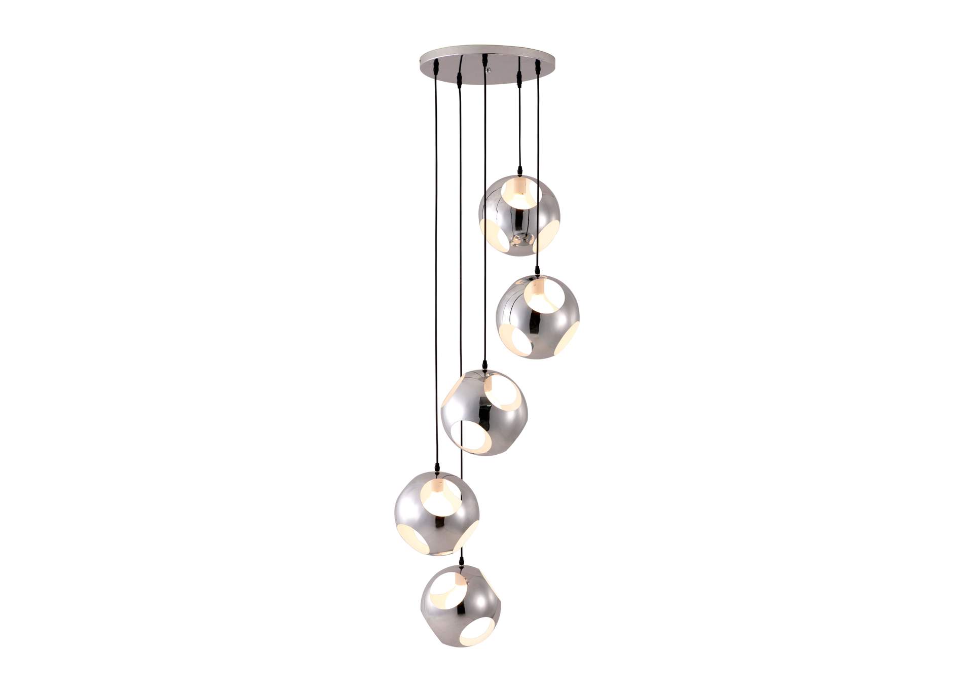 Meteor Shower Ceiling Lamp Chrome,Zuo