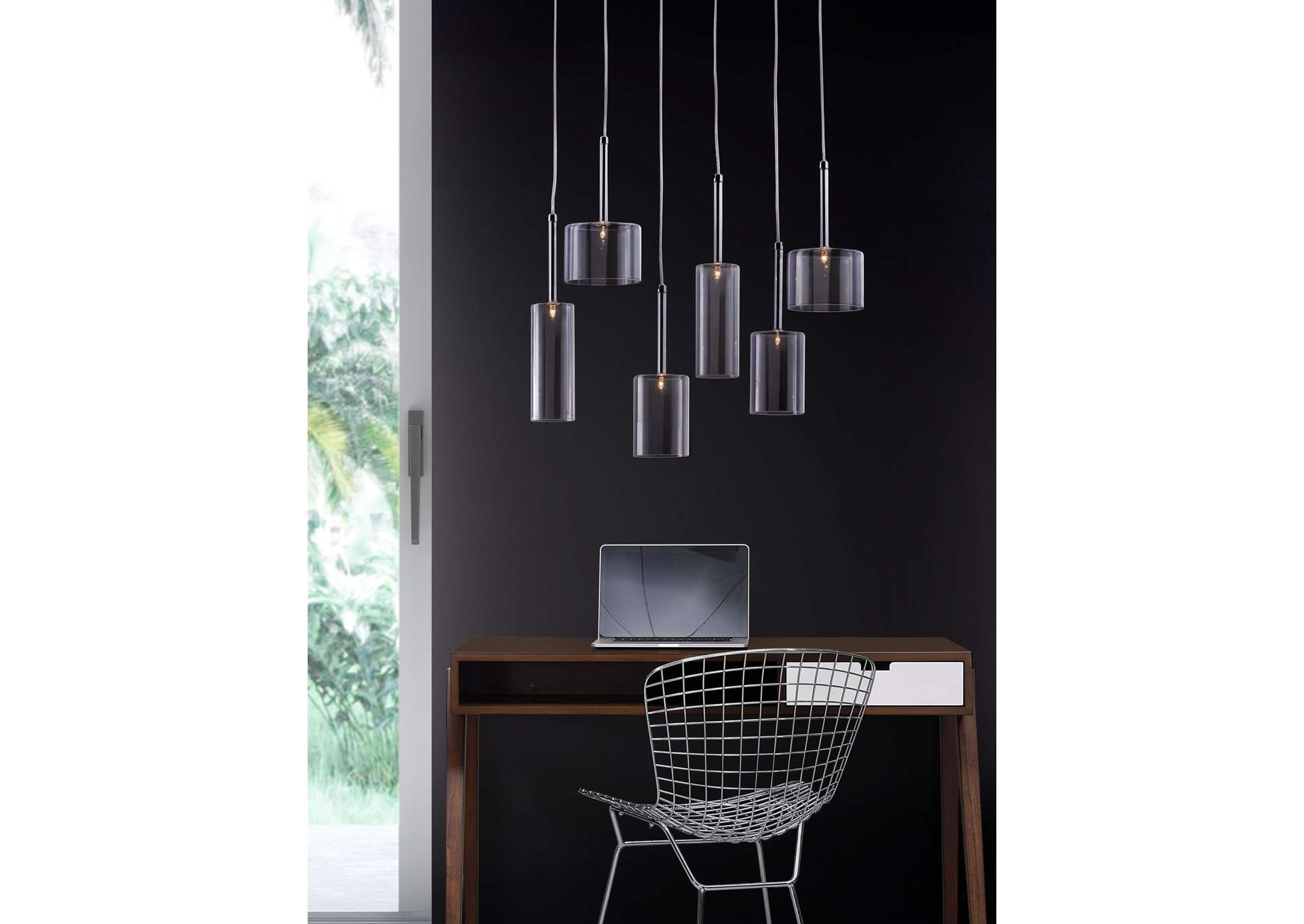 Hale Ceiling Lamp Clear,Zuo