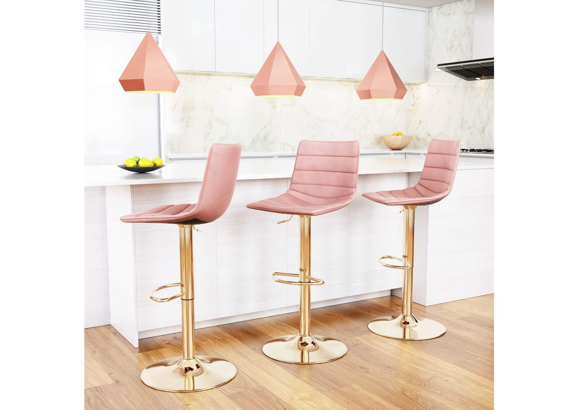 Forecast Ceiling Lamp Rose Gold,Zuo