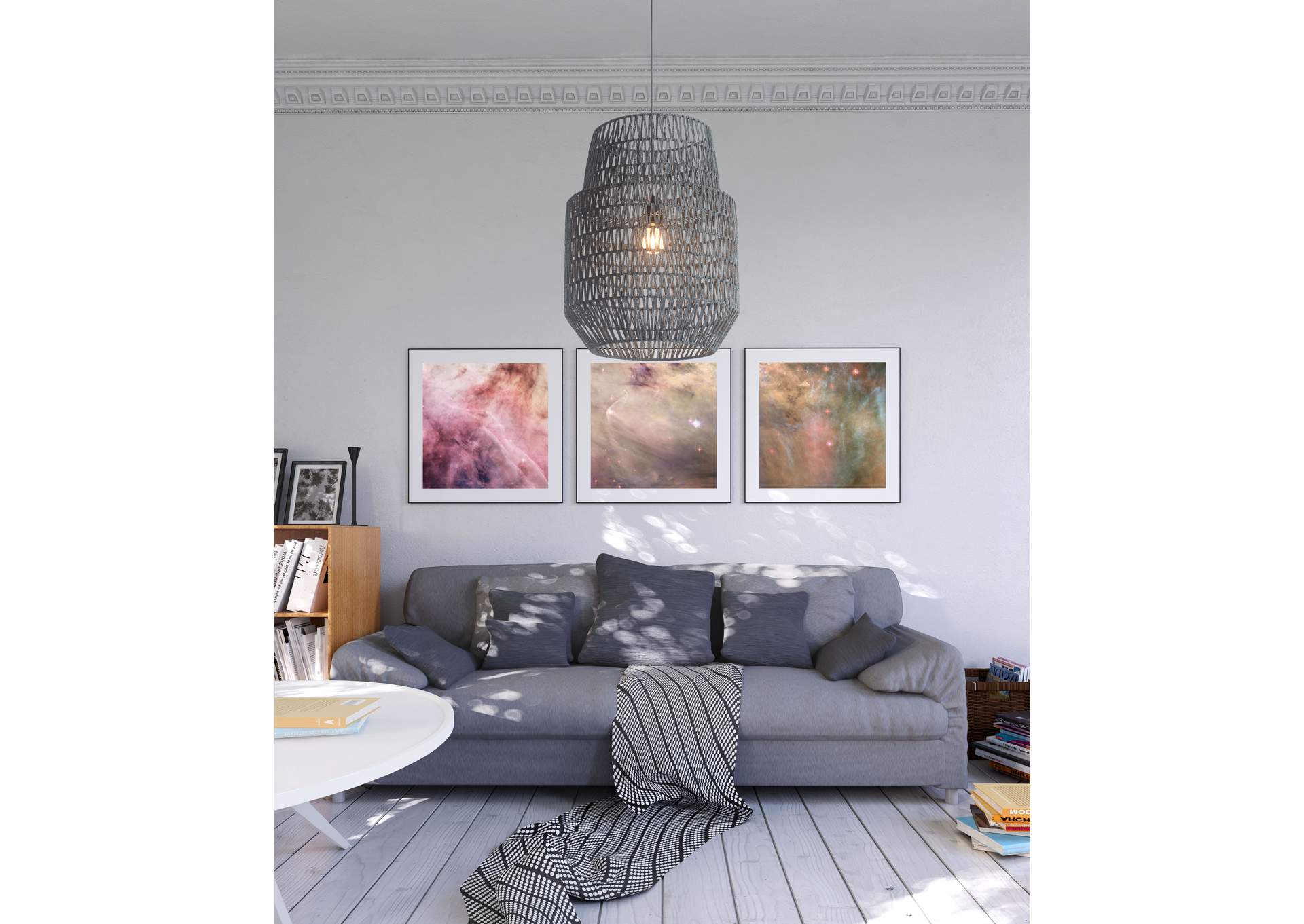 Daydream Ceiling Lamp Gray,Zuo